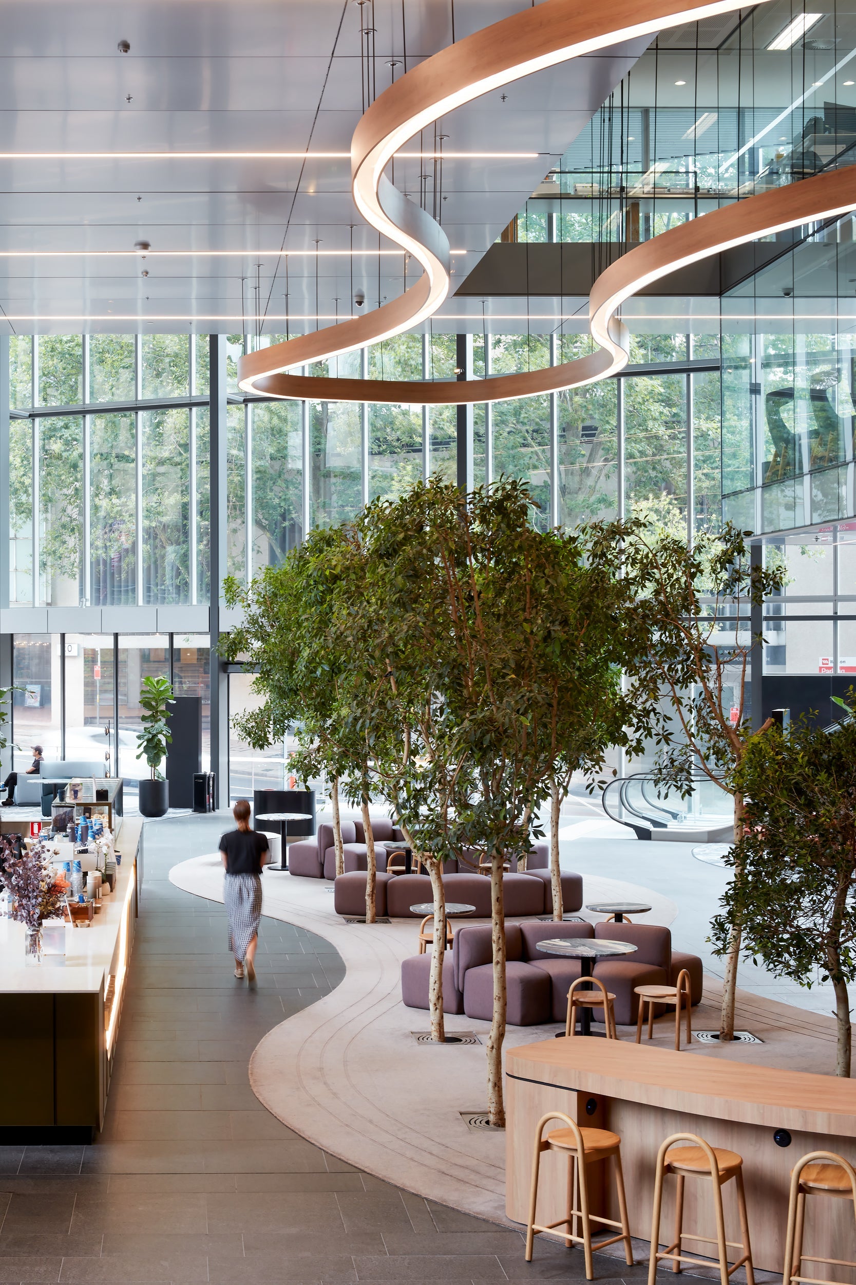 Bobby Stools | 177 North Sydney Lobby, Hot Black, NSW | DesignByThem