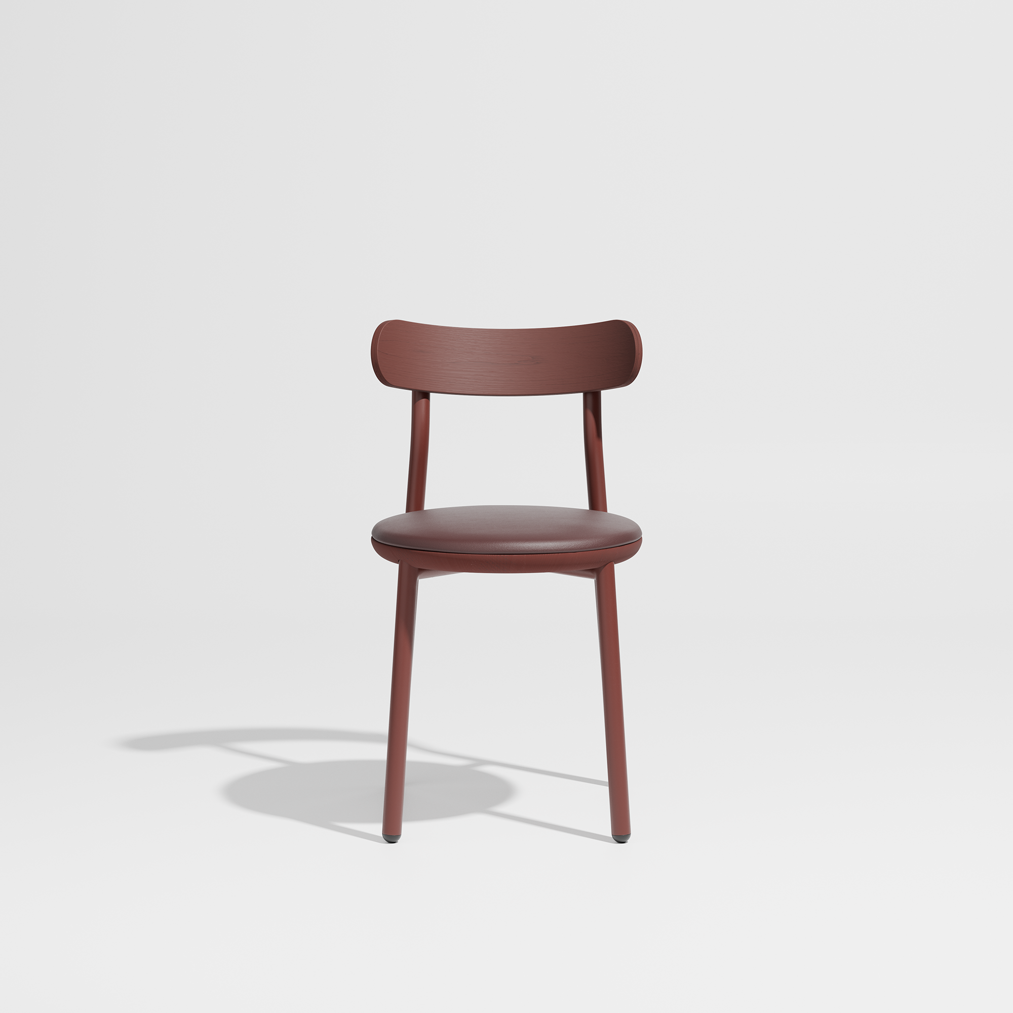 Them Chair | Gibson Karlo | DesignByThem ** HF2 Maharam Lariat (Vinyl) 044 Maroon