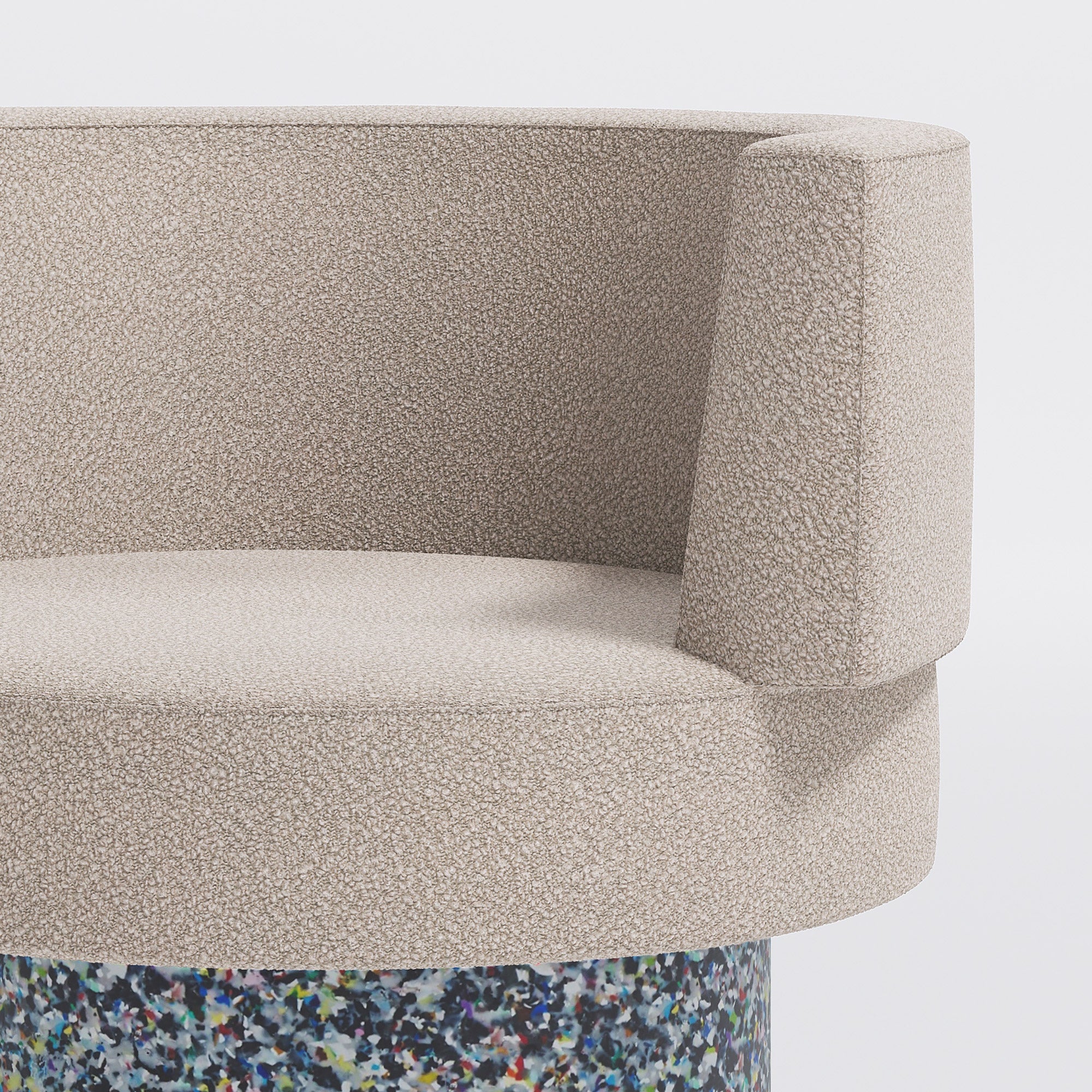 Confetti Armchair Compact by Gibson Karlo | DesignByThem ** Kvadrat Elle 0220