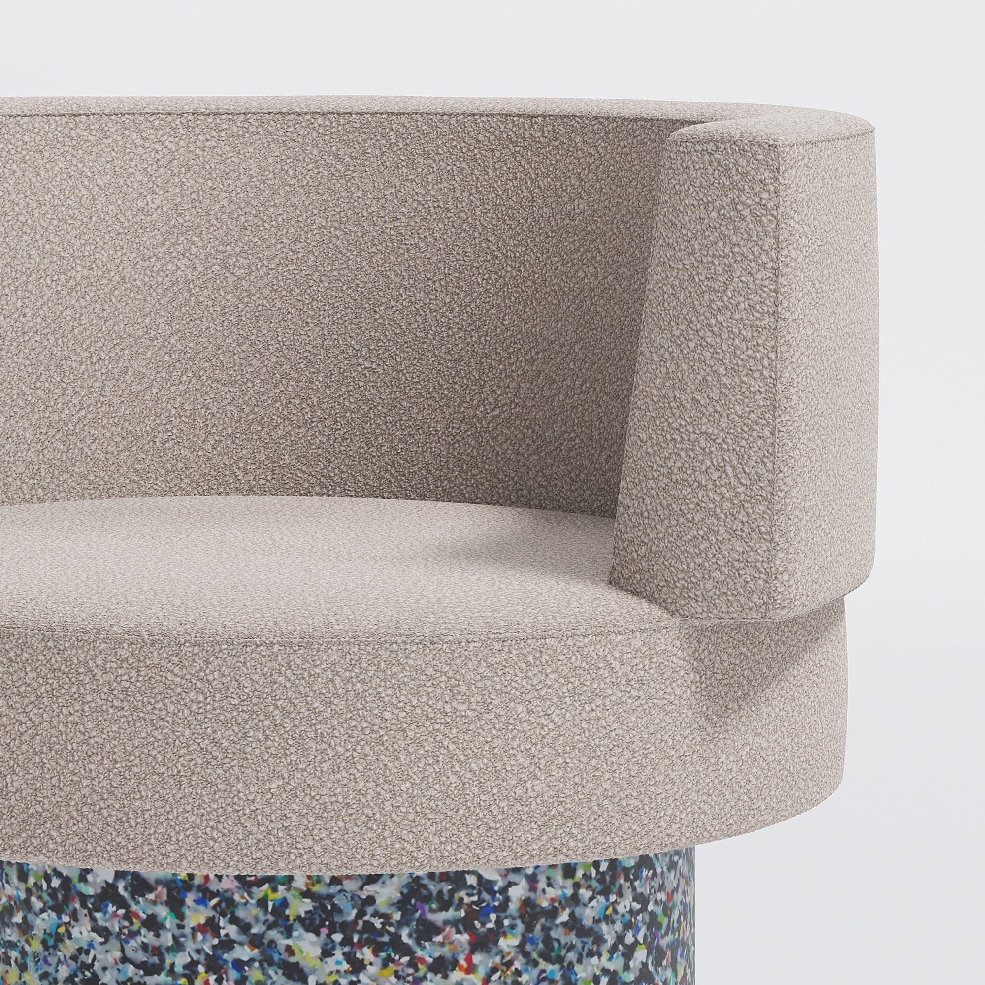 Confetti Armchair Compact by Gibson Karlo | DesignByThem ** Kvadrat Elle 0230