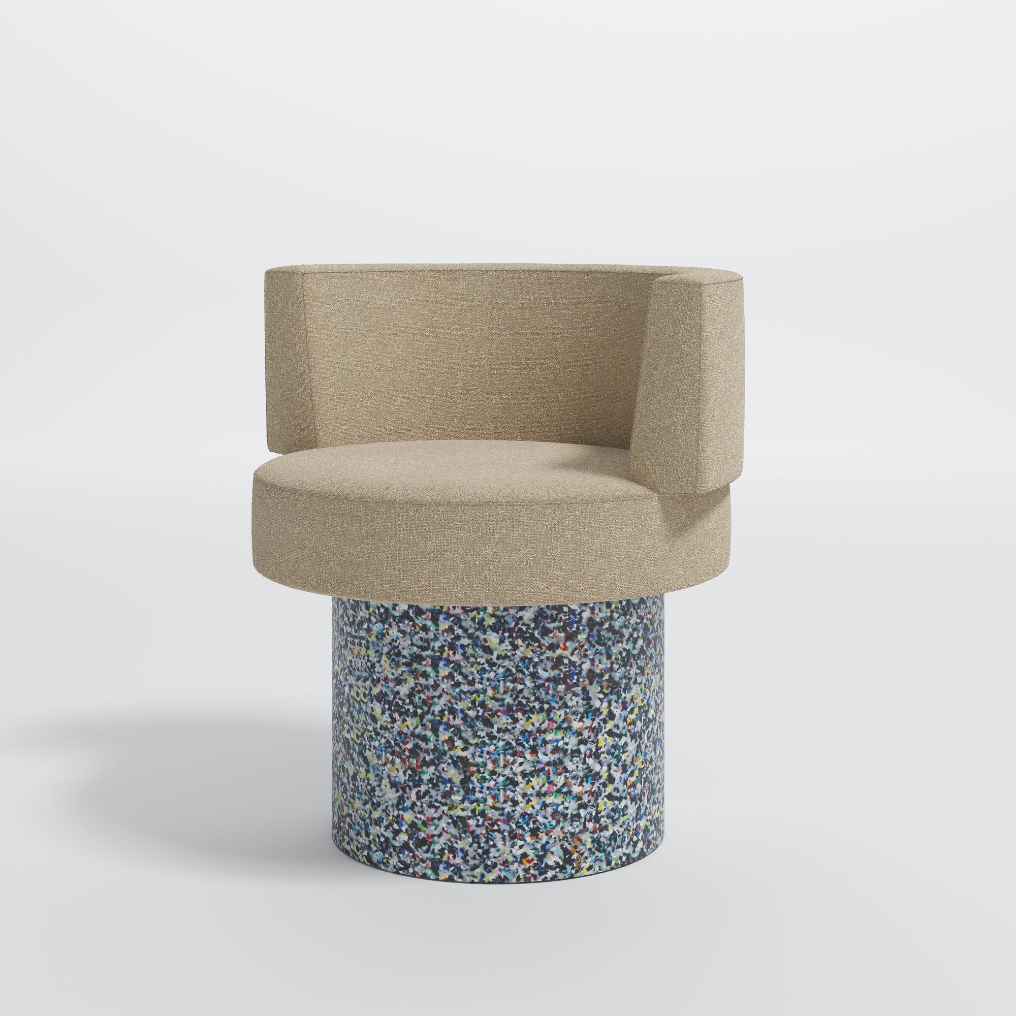 Confetti Armchair Compact by Gibson Karlo | DesignByThem ** Kvadrat Zero 0001