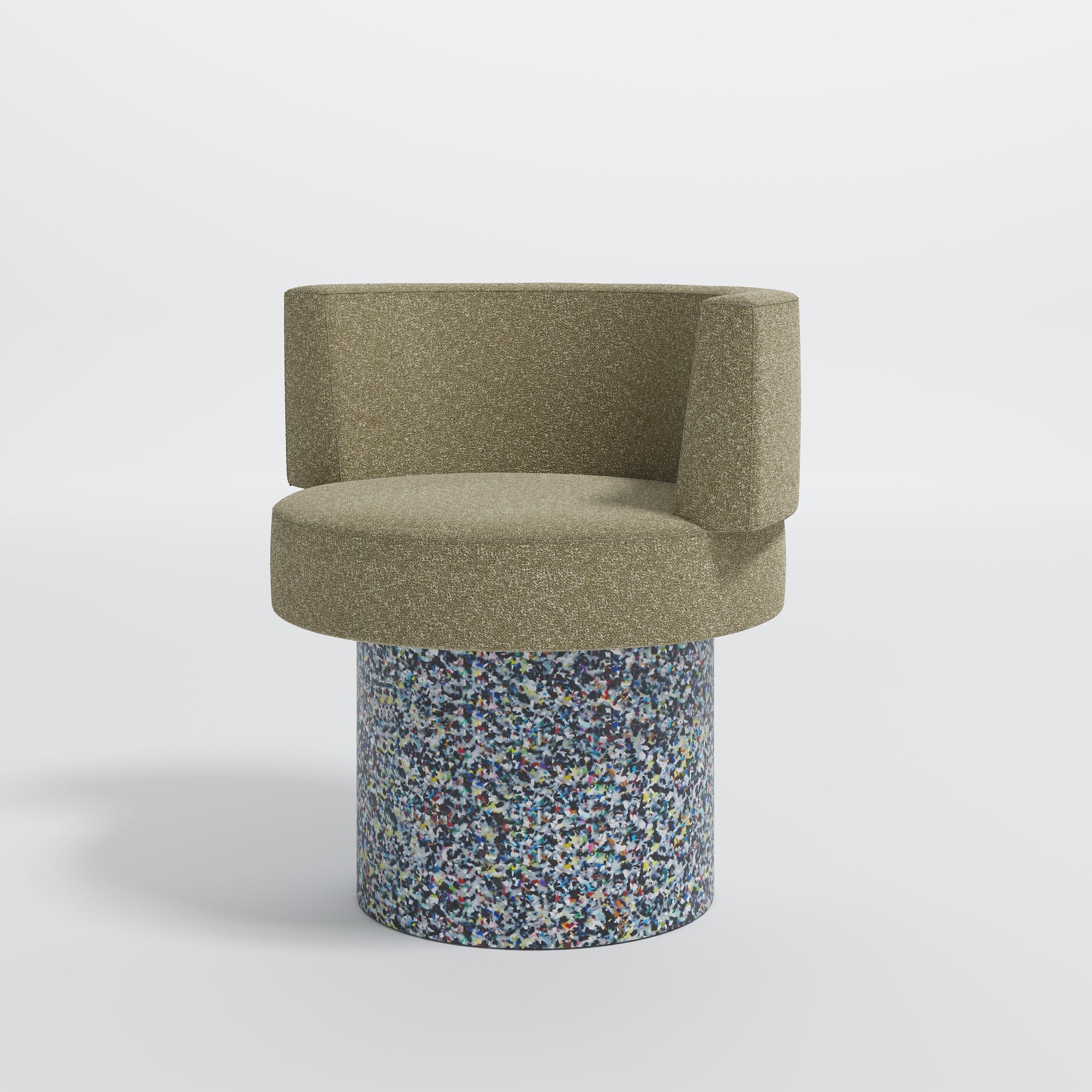 Confetti Armchair Compact by Gibson Karlo | DesignByThem ** Kvadrat Zero 0002