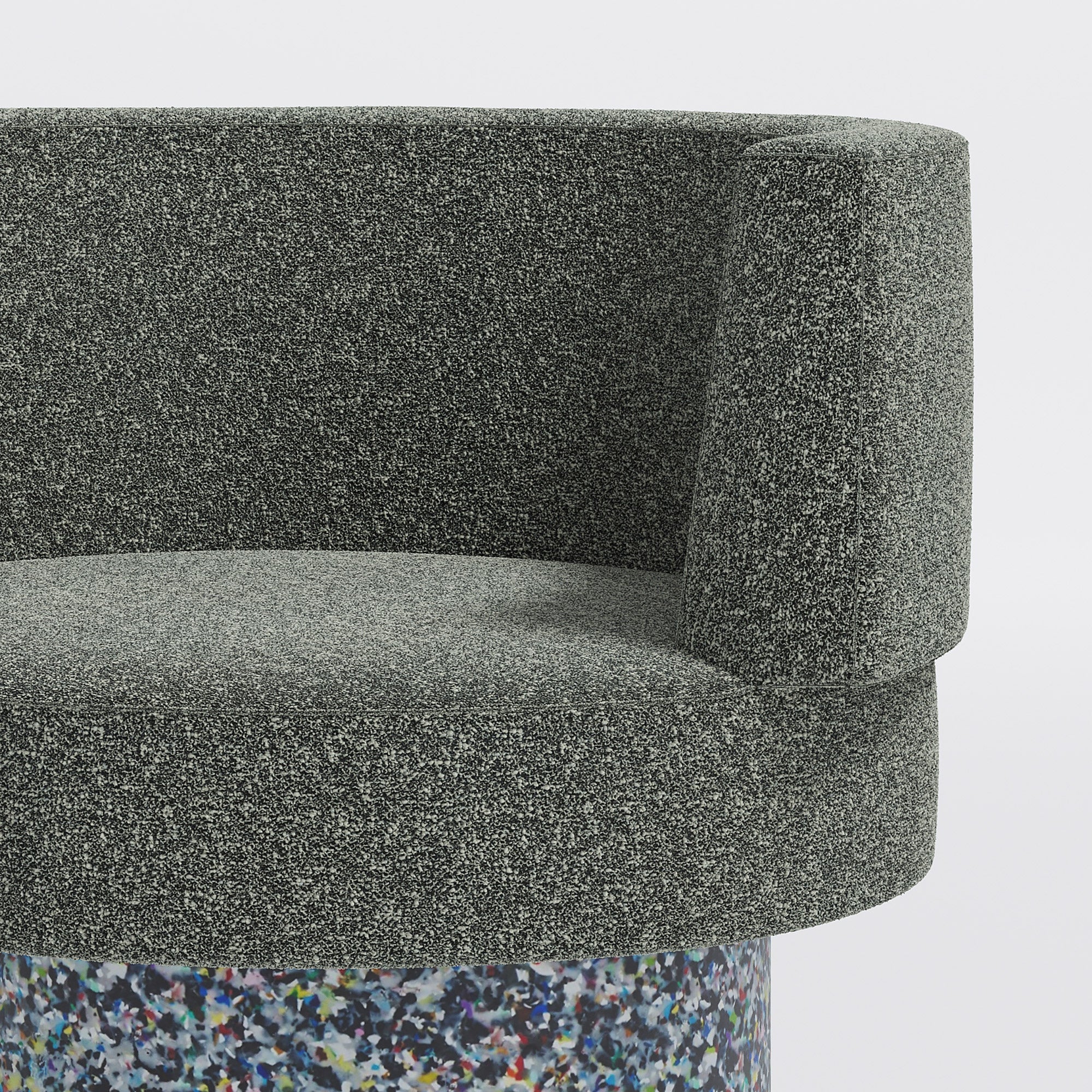 Confetti Armchair Compact by Gibson Karlo | DesignByThem ** Kvadrat Zero 0004