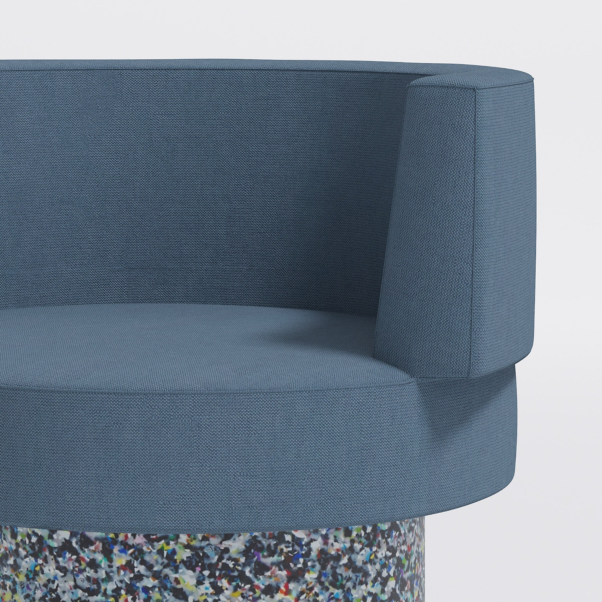 Confetti Armchair Compact by Gibson Karlo | DesignByThem ** Maharam Merit 0012