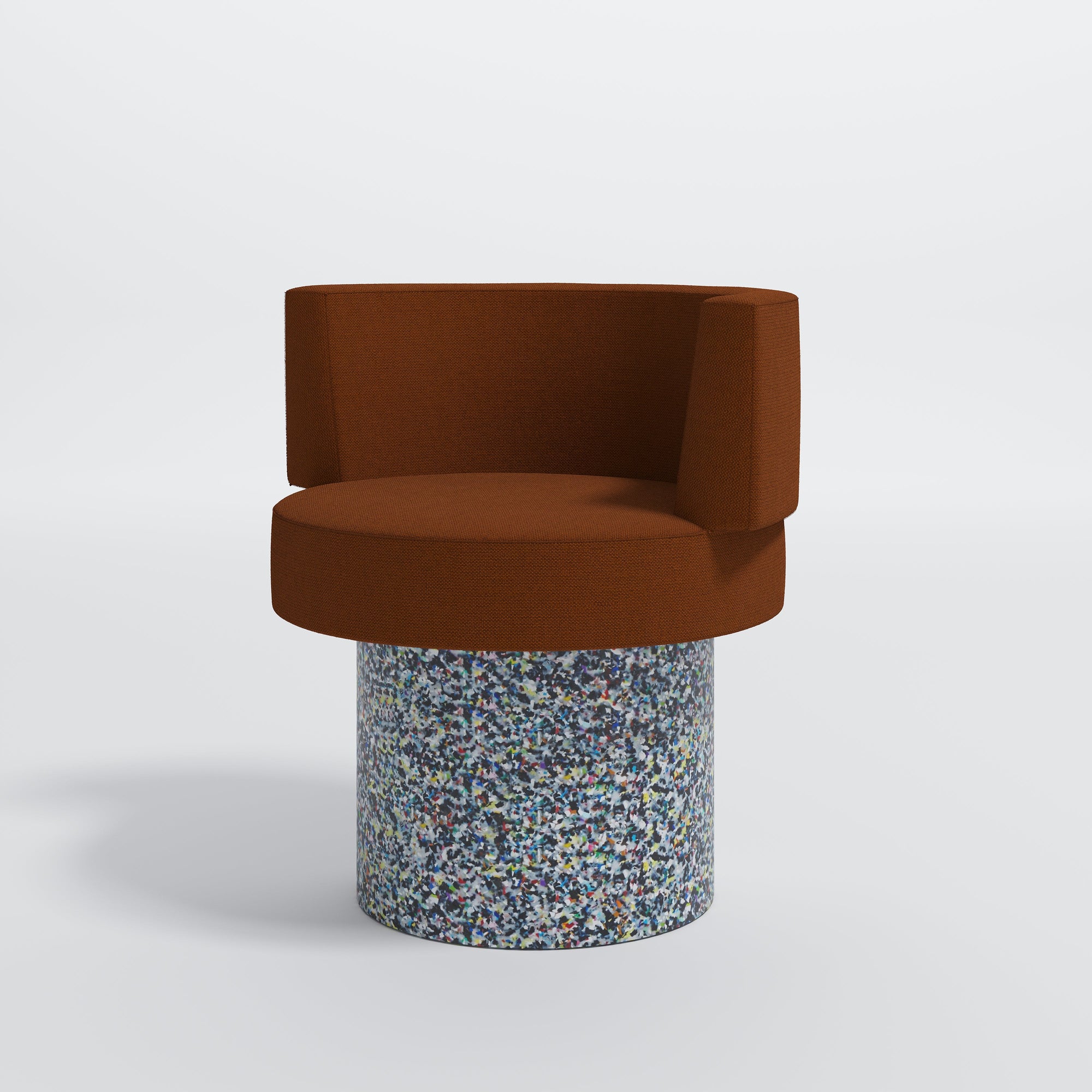 Confetti Armchair Compact by Gibson Karlo | DesignByThem ** Maharam Merit 0033