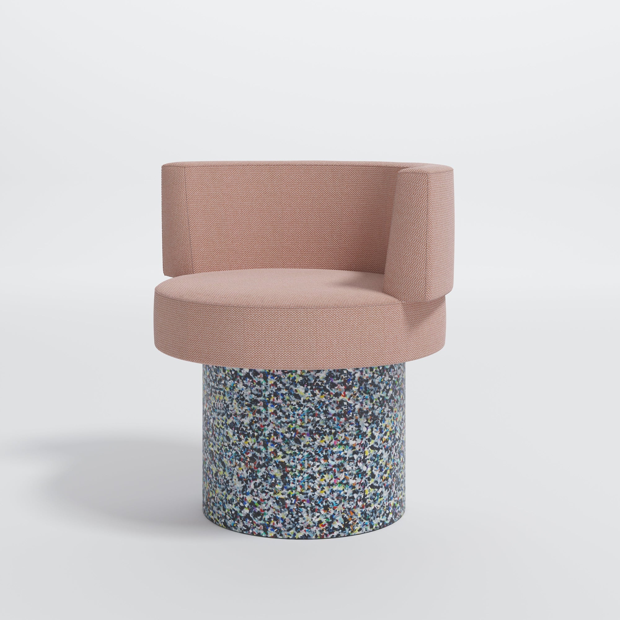 Confetti Armchair Compact by Gibson Karlo | DesignByThem ** Maharam Merit 0036