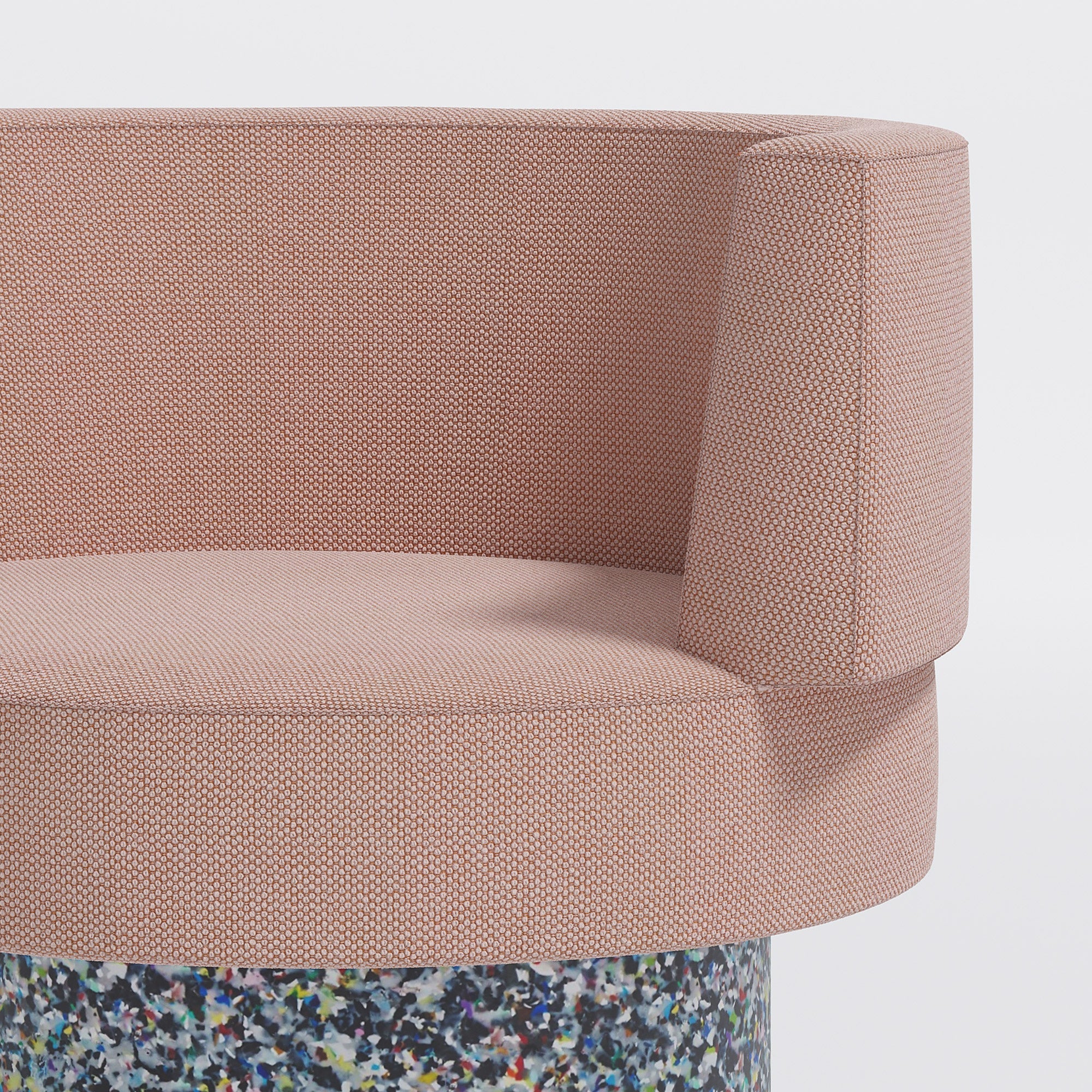 Confetti Armchair Compact by Gibson Karlo | DesignByThem ** Maharam Merit 0036