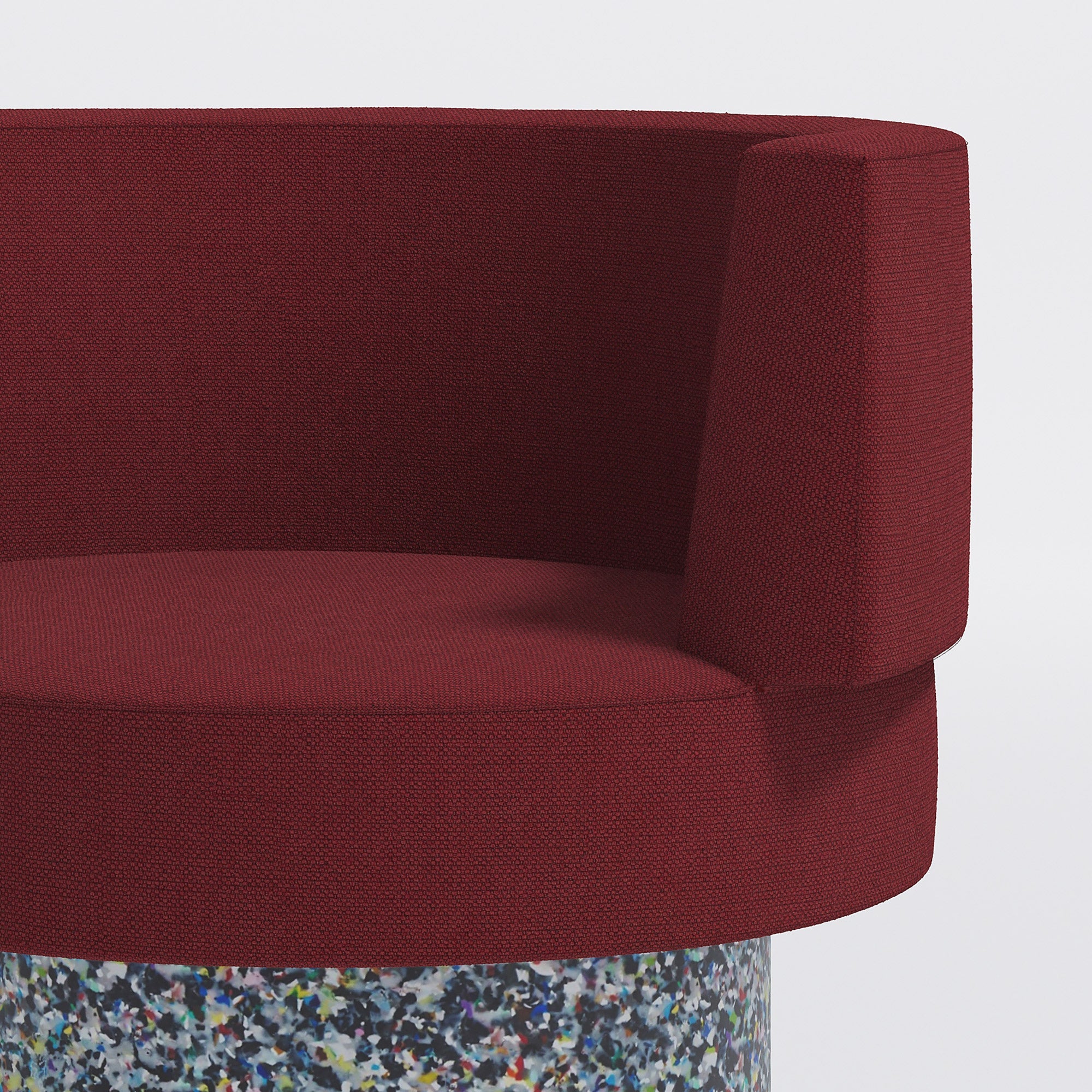 Confetti Armchair Compact by Gibson Karlo | DesignByThem ** Maharam Merit 0039