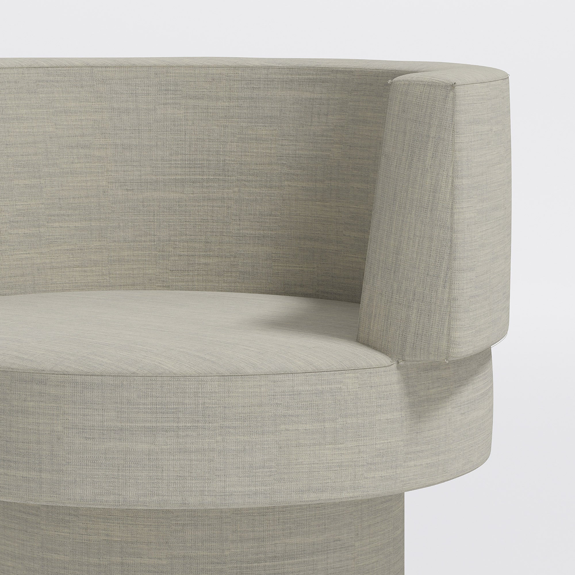 Confetti Armchair Compact by Gibson Karlo | DesignByThem ** Kvadrat Canvas 2 0114