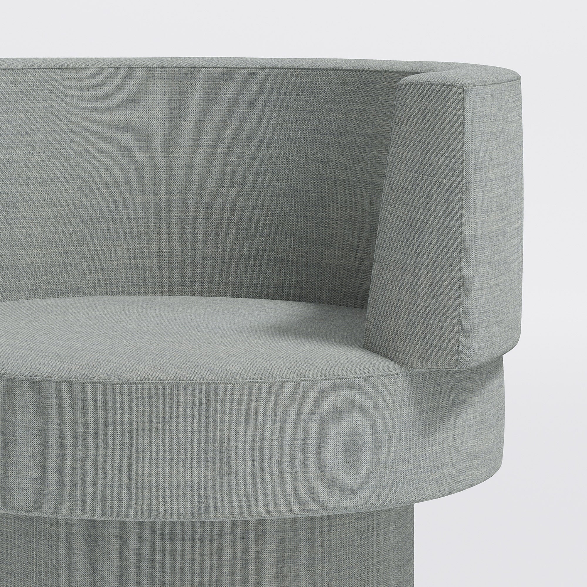 Confetti Armchair Compact by Gibson Karlo | DesignByThem ** Kvadrat Canvas 2 0124