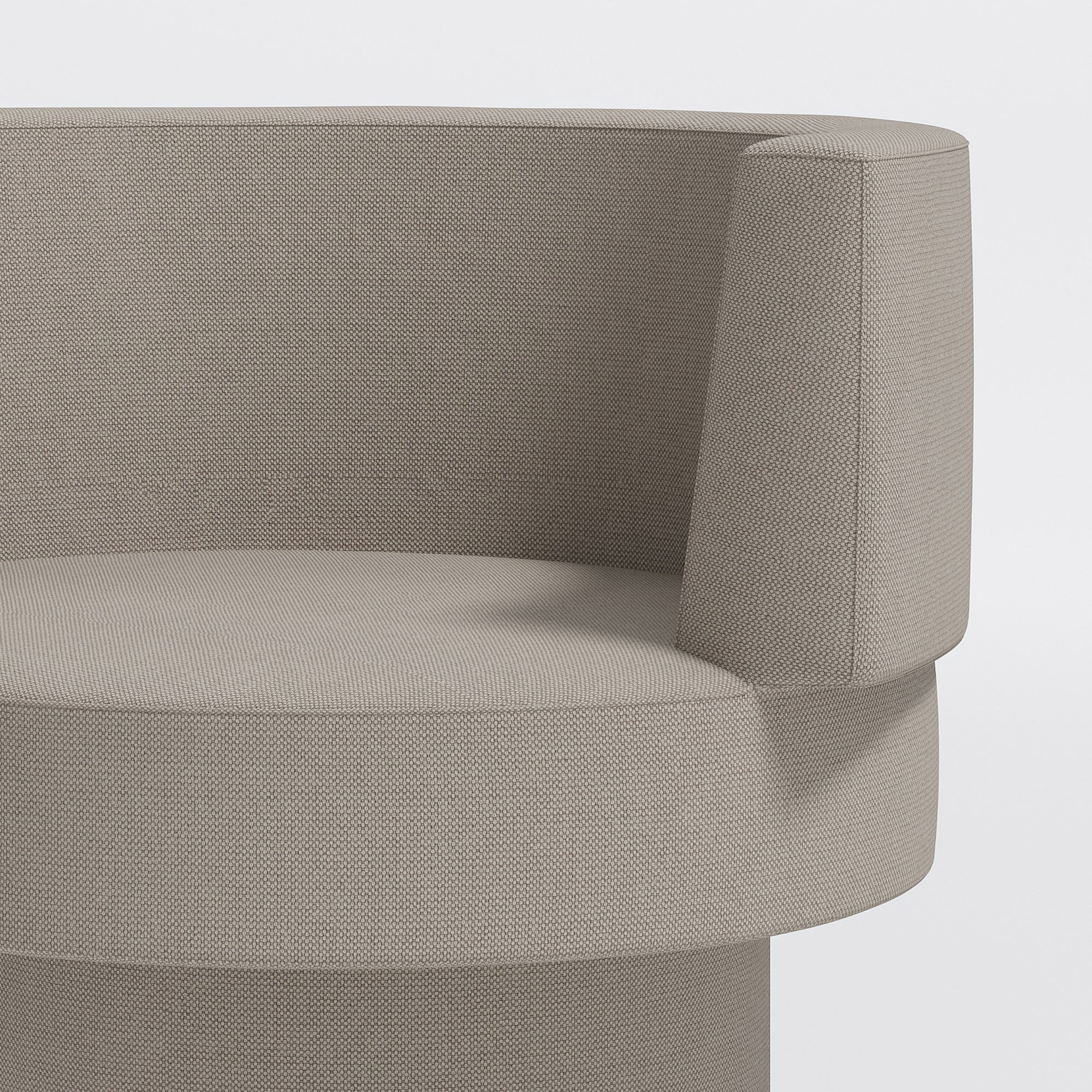 Confetti Armchair Compact by Gibson Karlo | DesignByThem ** Maharam Merit 0028