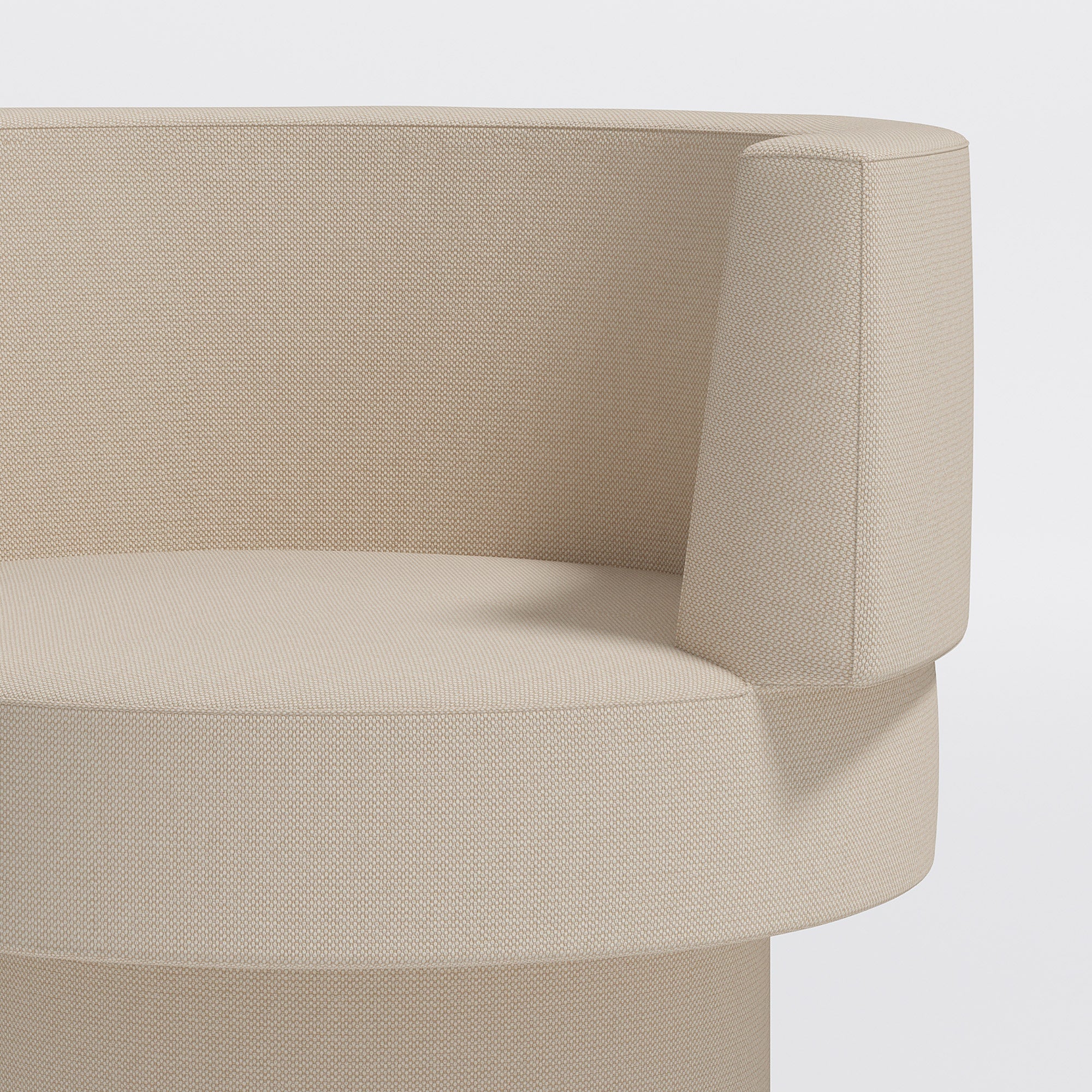 Confetti Armchair Compact by Gibson Karlo | DesignByThem ** Maharam Merit 0030