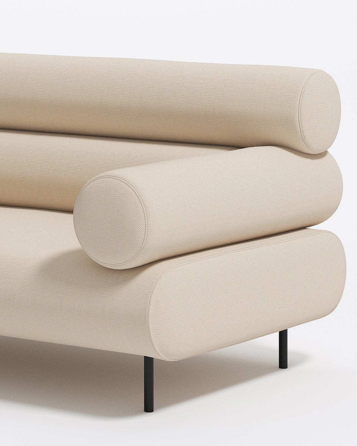 Cabin Soft Lounge | Upholstered Lounge | Designed by Gibson Karlo | DesignByThem ** Maharam Merit 0030