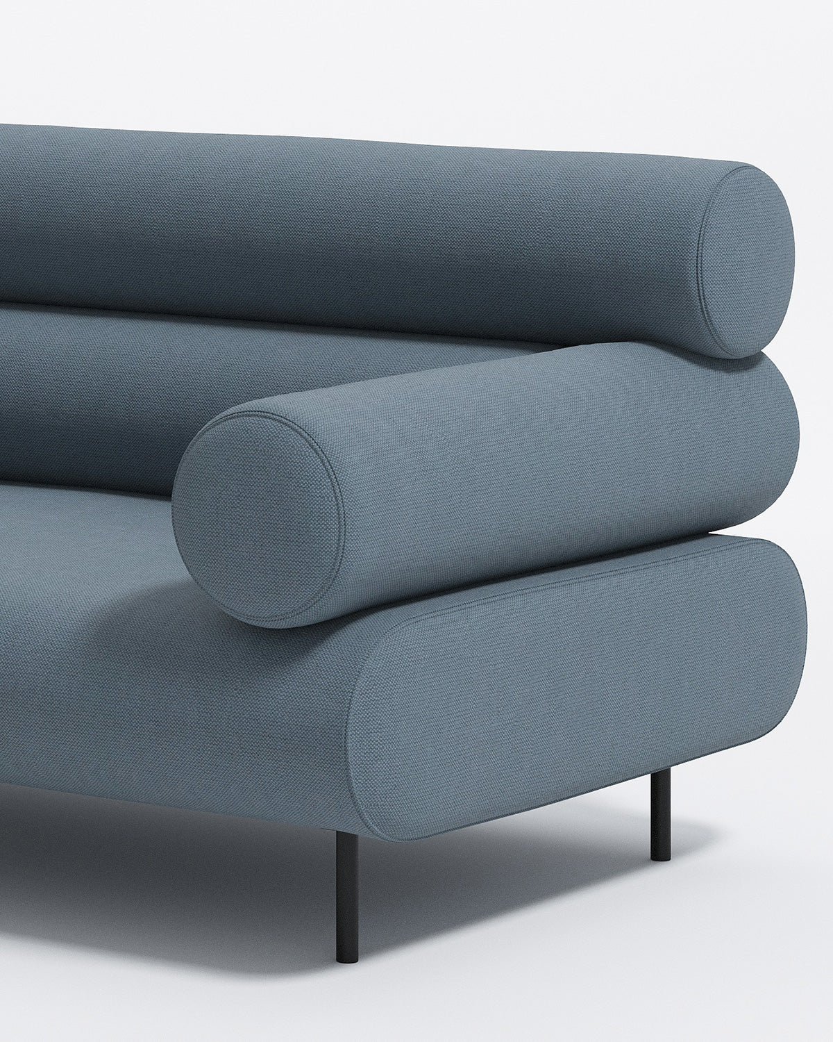 Cabin Soft Lounge | Upholstered Lounge | Designed by Gibson Karlo | DesignByThem ** Maharam Merit 0012