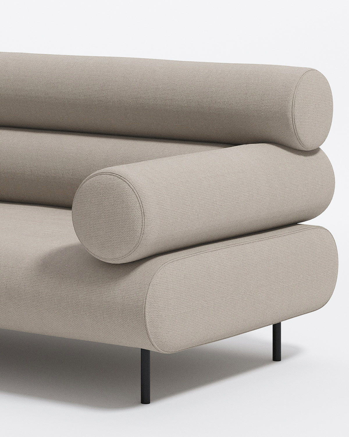 Cabin Soft Lounge | Upholstered Lounge | Designed by Gibson Karlo | DesignByThem ** Maharam Merit 0028