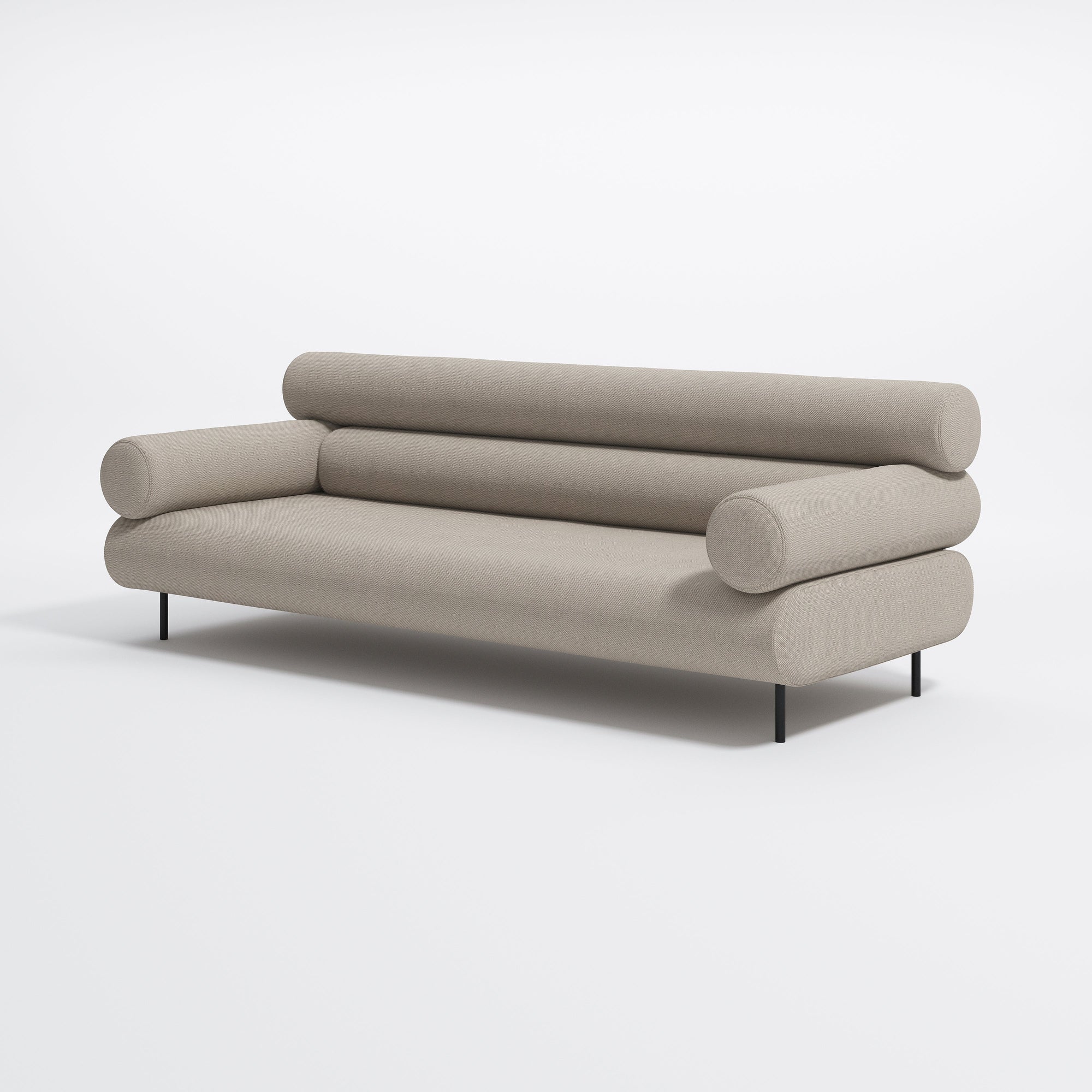 Cabin Soft Lounge | Upholstered Lounge | Designed by Gibson Karlo | DesignByThem ** Maharam Merit 0028