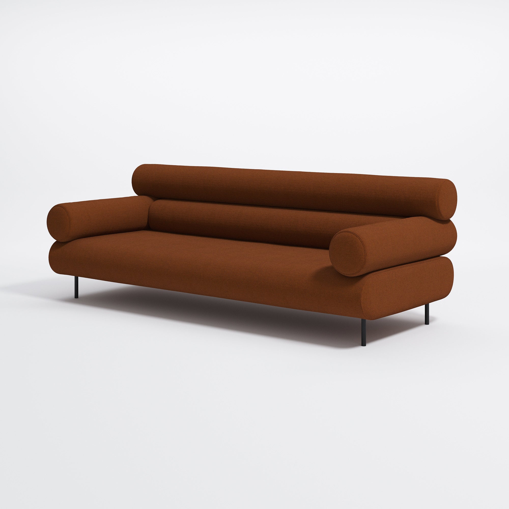 Cabin Soft Lounge | Upholstered Lounge | Designed by Gibson Karlo | DesignByThem ** Maharam Merit 0033