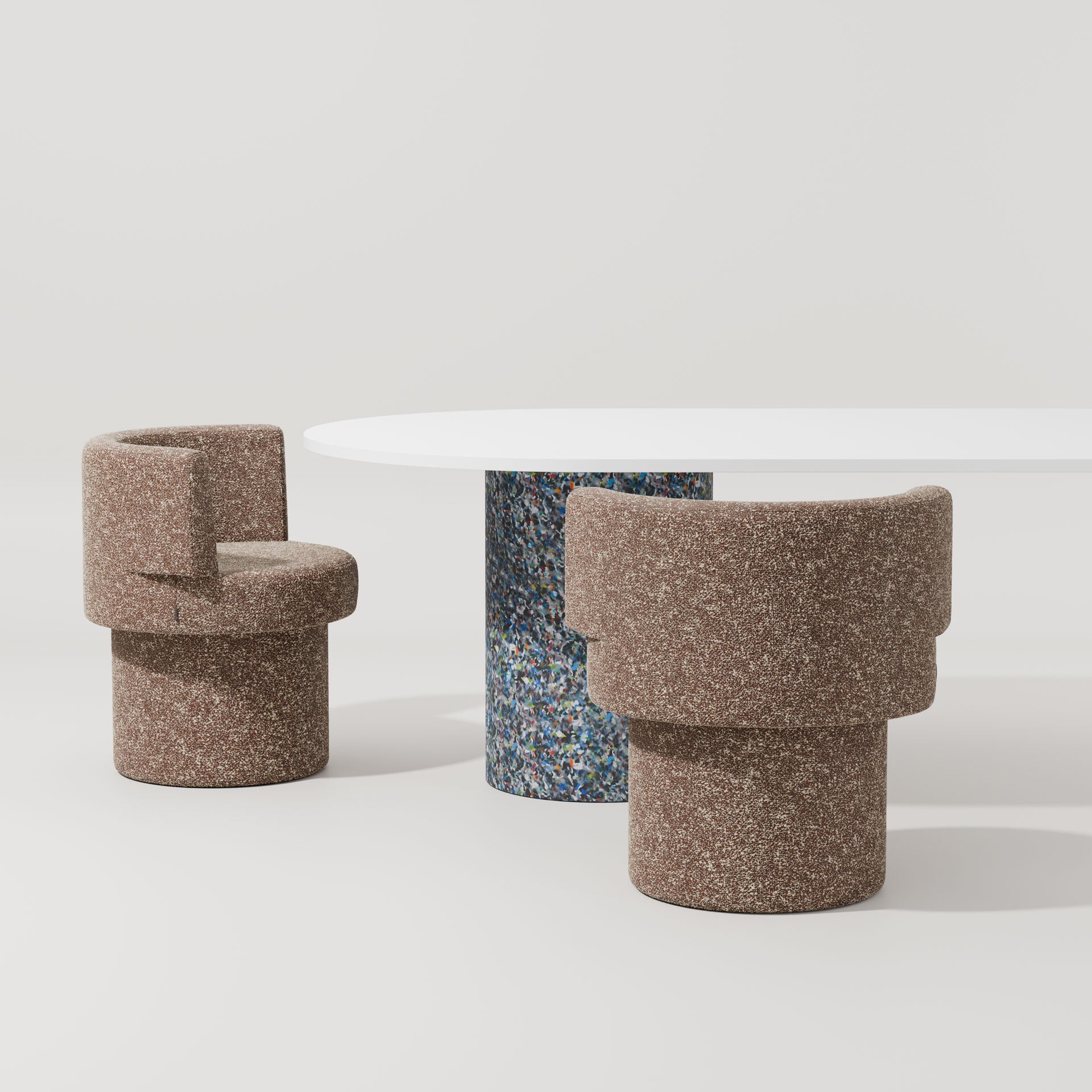 Confetti Armchair Compact by Gibson Karlo | DesignByThem ** Kvadrat Zero 0009