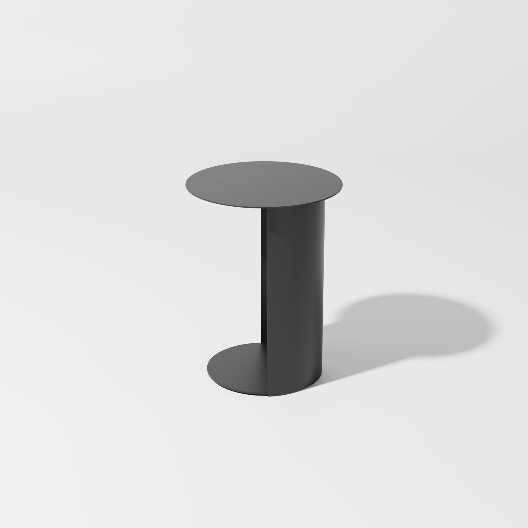 Pillar Side Table Round | Cantilever Metal Side Table | Gibson Karlo | DesignByThem