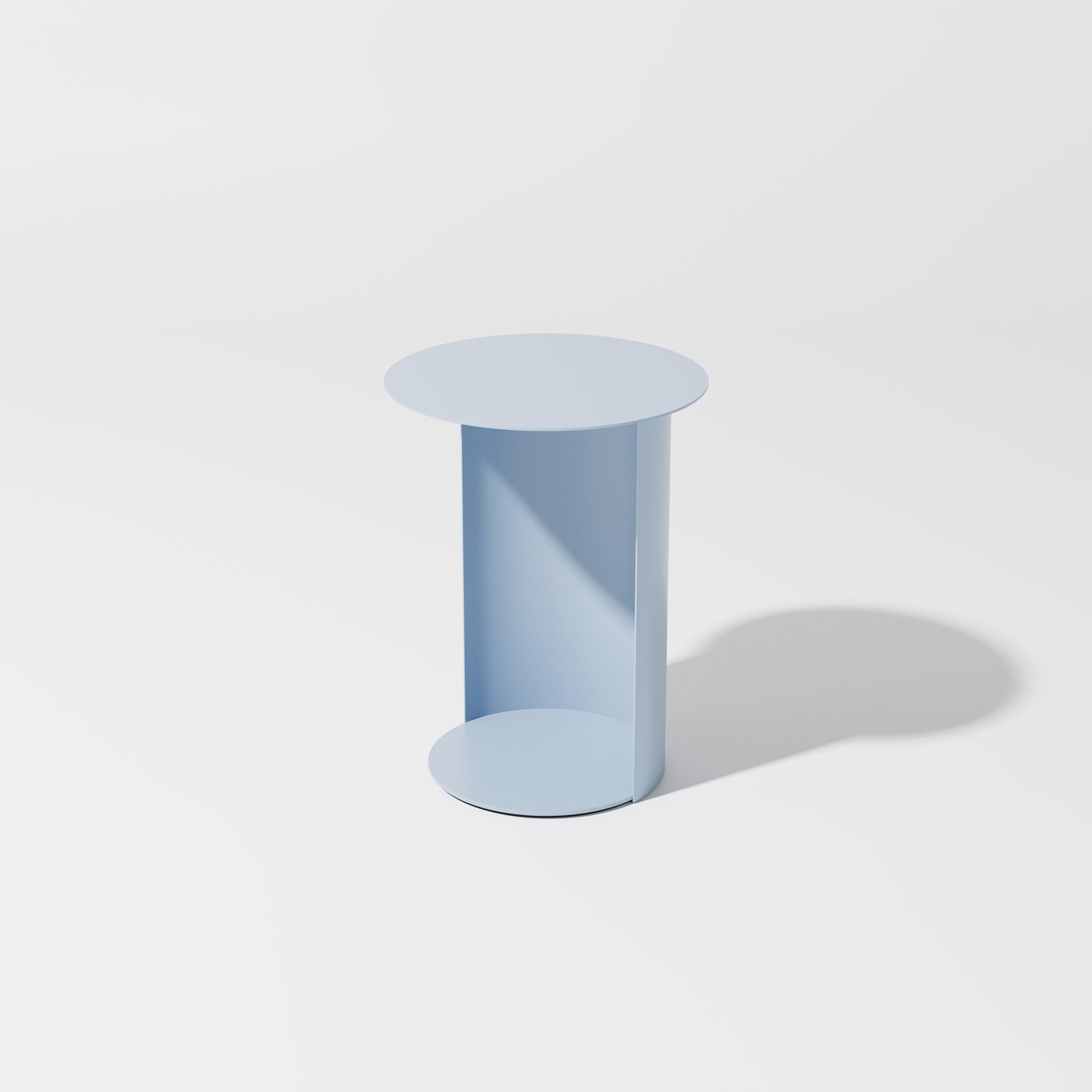 Pillar Side Table Round | Cantilever Metal Side Table | Gibson Karlo | DesignByThem