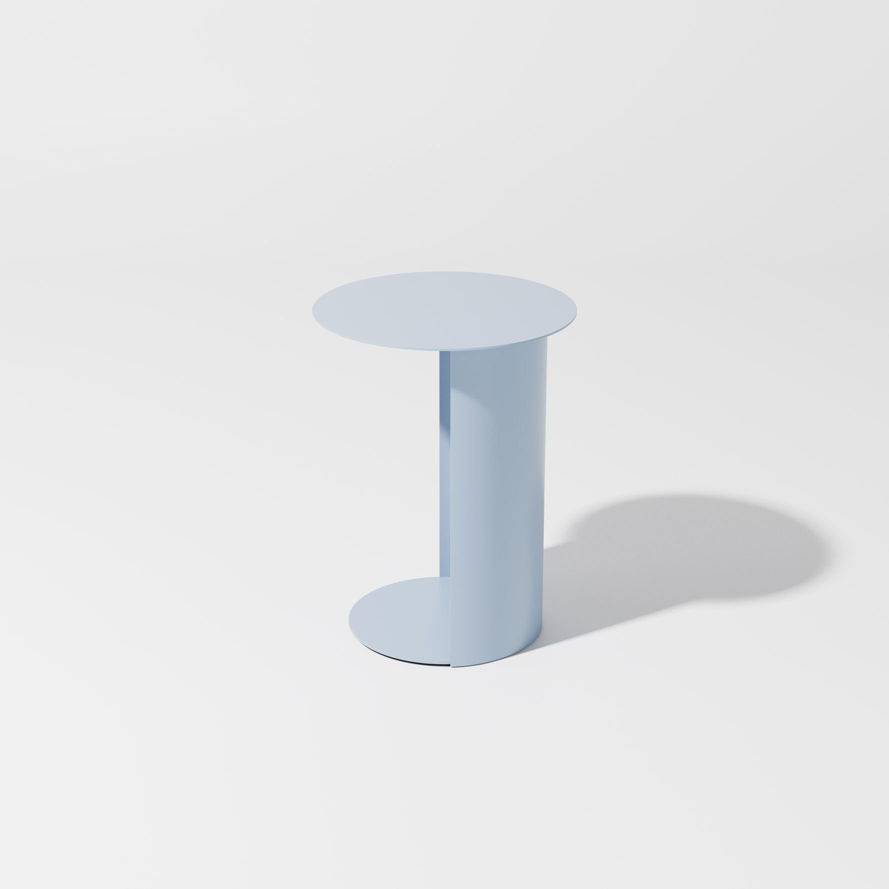 Pillar Side Table Round | Cantilever Metal Side Table | Gibson Karlo | DesignByThem