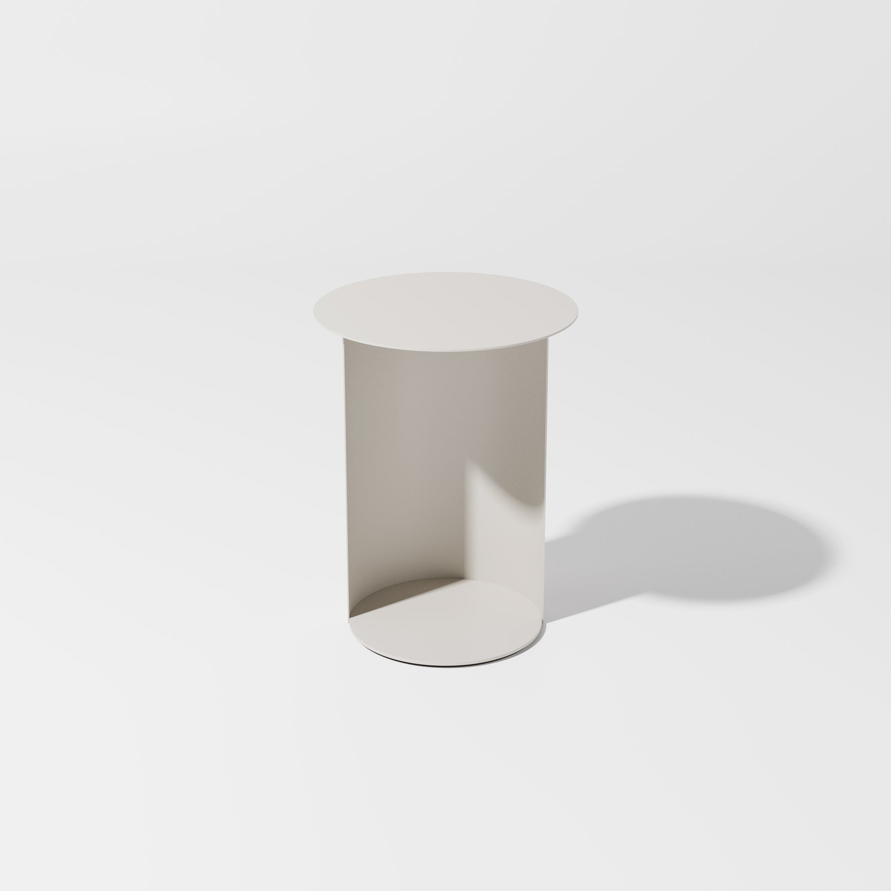 Pillar Side Table Round | Cantilever Metal Side Table | Gibson Karlo | DesignByThem