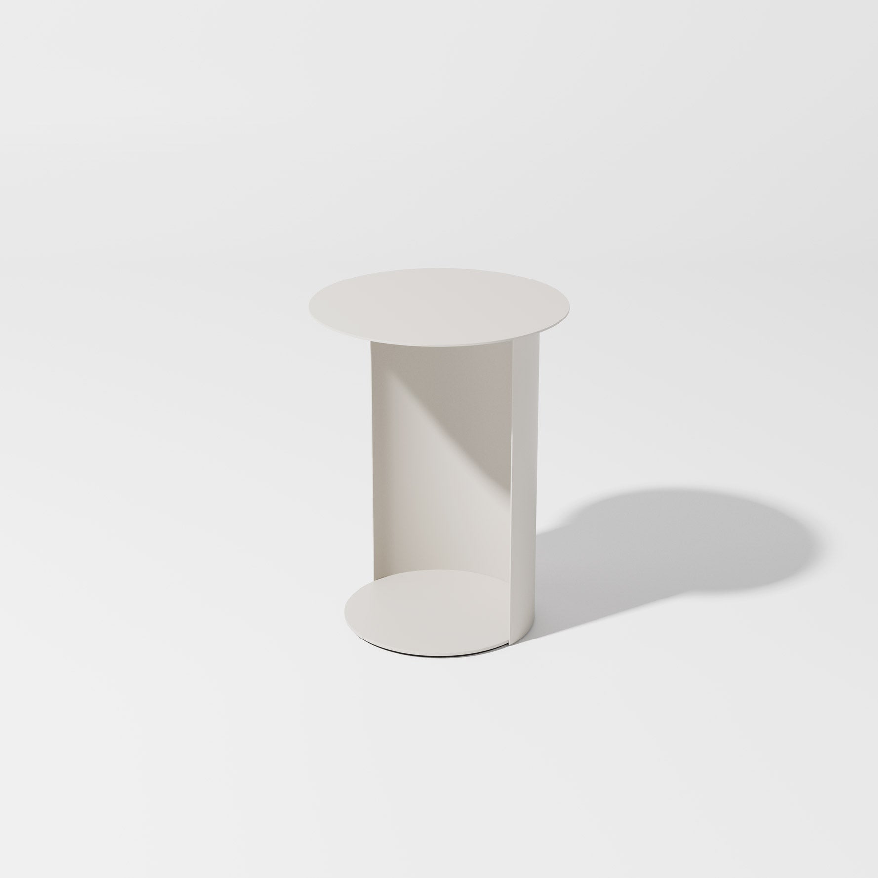 Pillar Side Table Round | Cantilever Metal Side Table | Gibson Karlo | DesignByThem