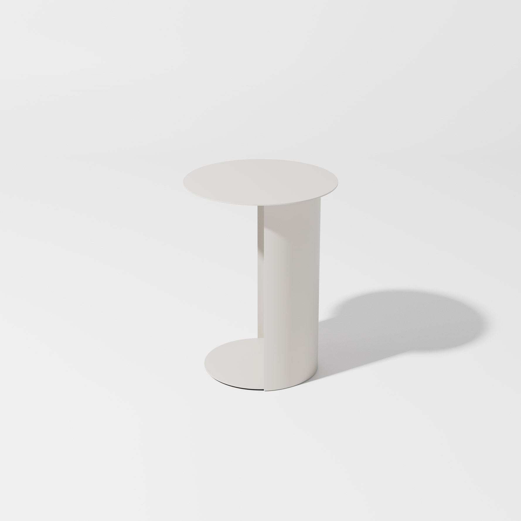 Pillar Side Table Round | Cantilever Metal Side Table | Gibson Karlo | DesignByThem