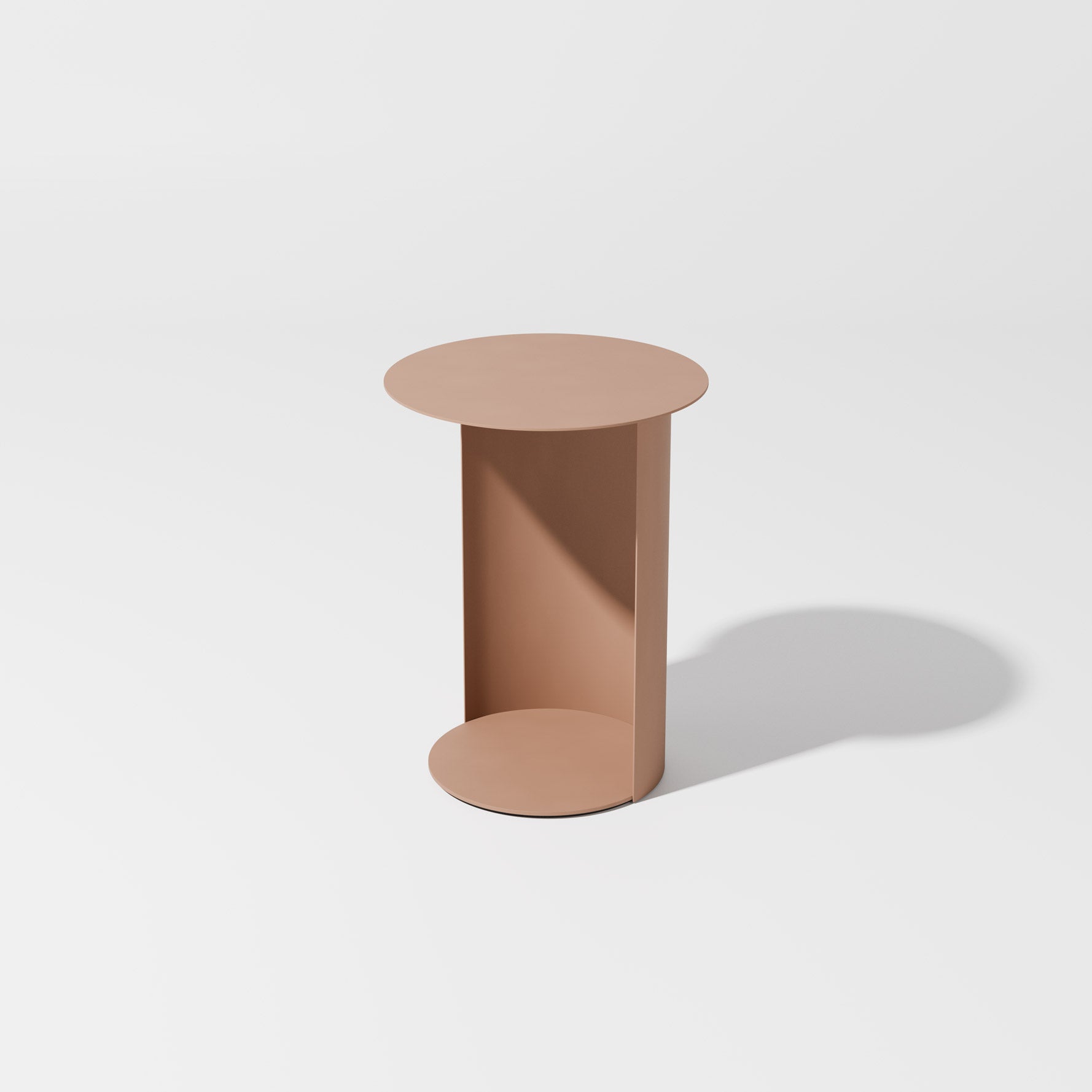 Pillar Side Table Round | Cantilever Metal Side Table | Gibson Karlo | DesignByThem