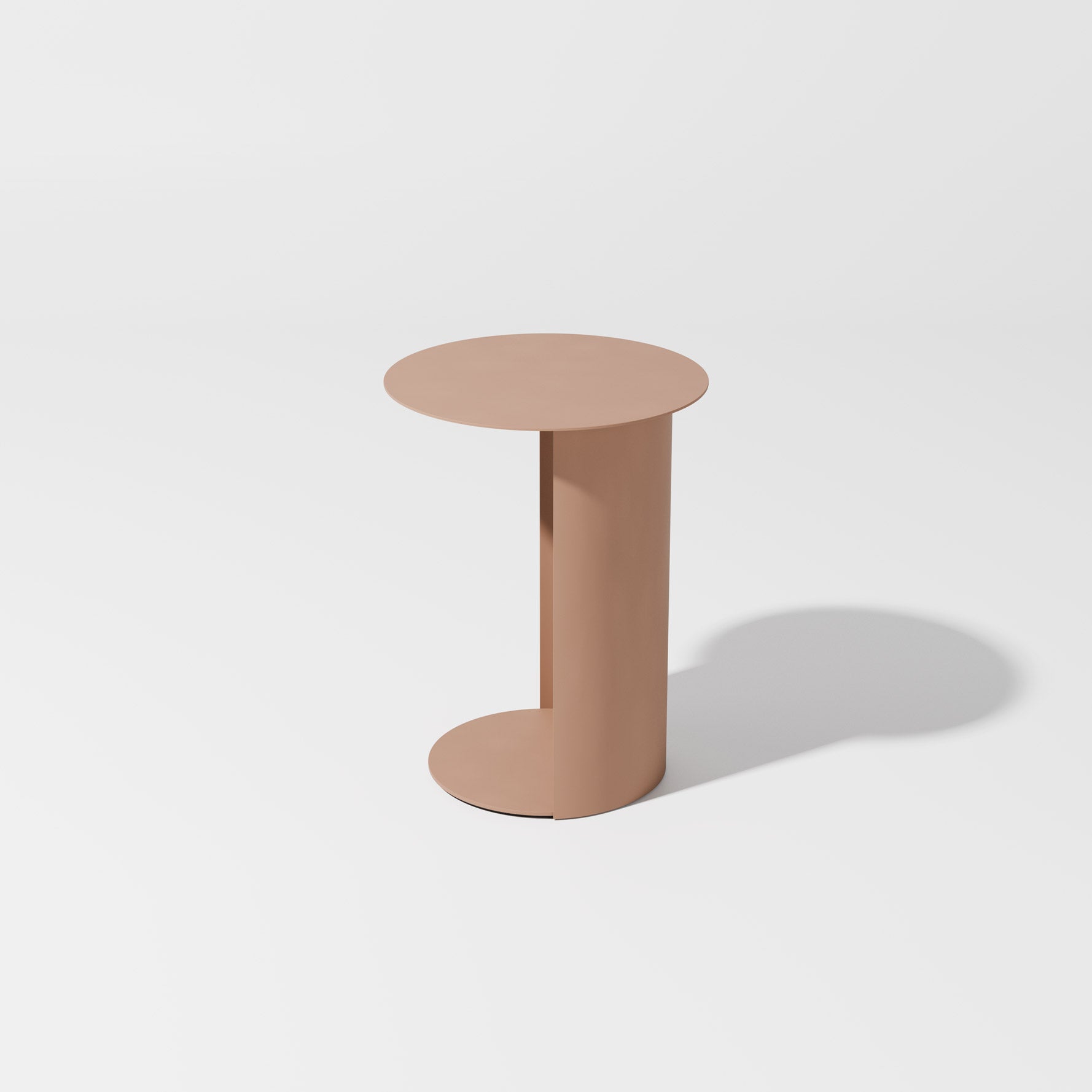 Pillar Side Table Round | Cantilever Metal Side Table | Gibson Karlo | DesignByThem