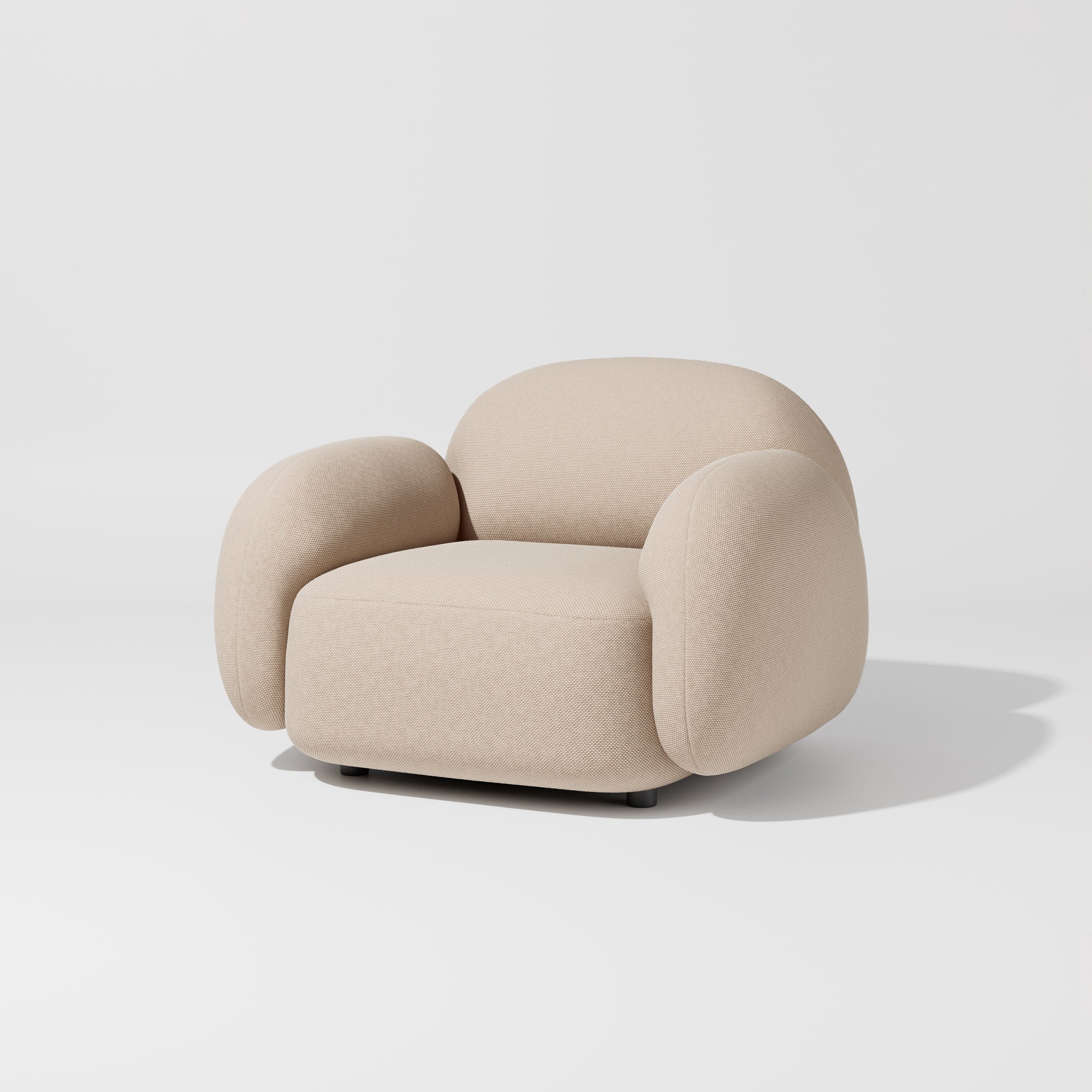 Sundae Armchair, Lounges & Ottomans | Upholstery | Jason Ju for DesignByThem ** Merit 0030 Maharam