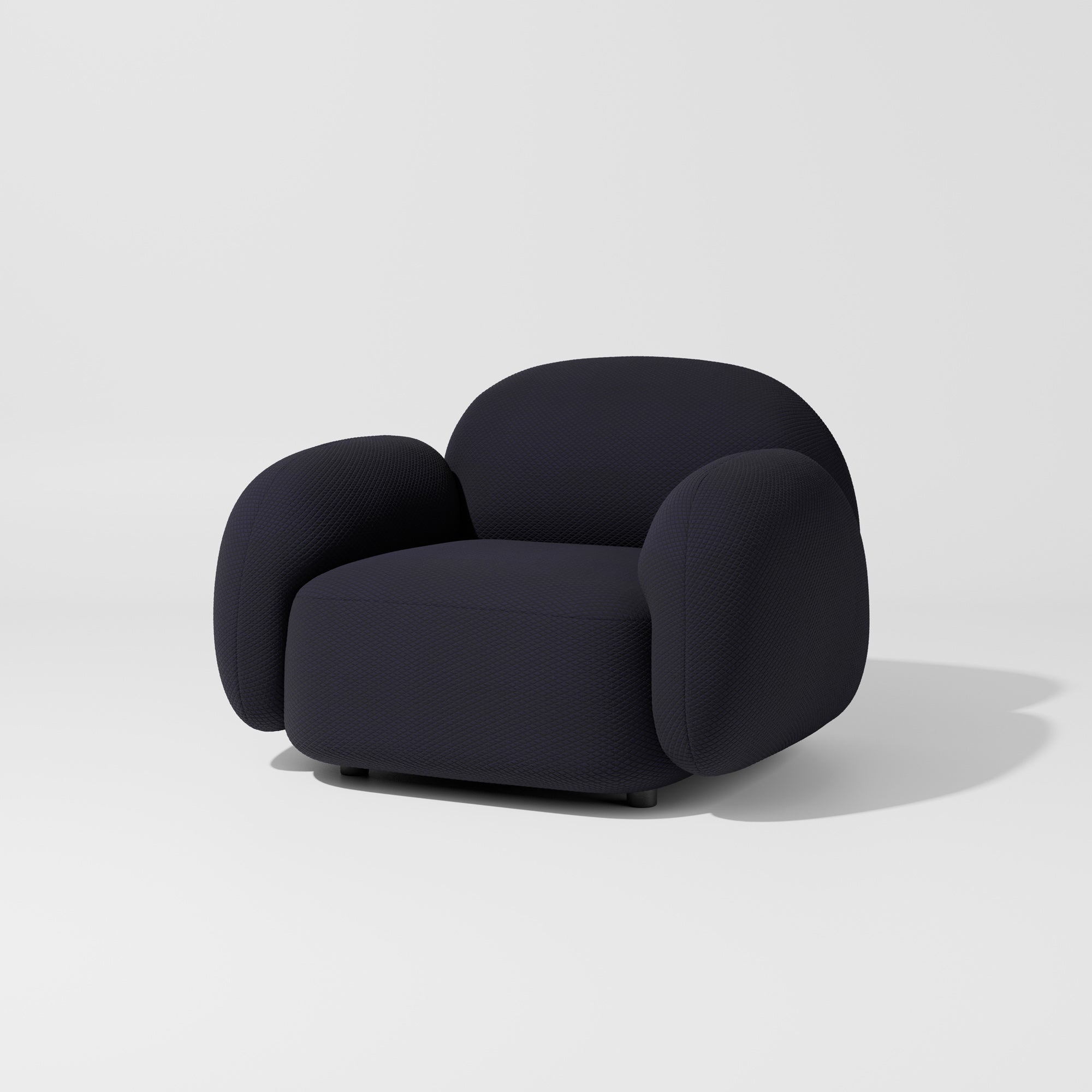 Sundae Armchair, Lounges & Ottomans | Upholstery | Jason Ju for DesignByThem ** Mosaic 0692 Kvadrat