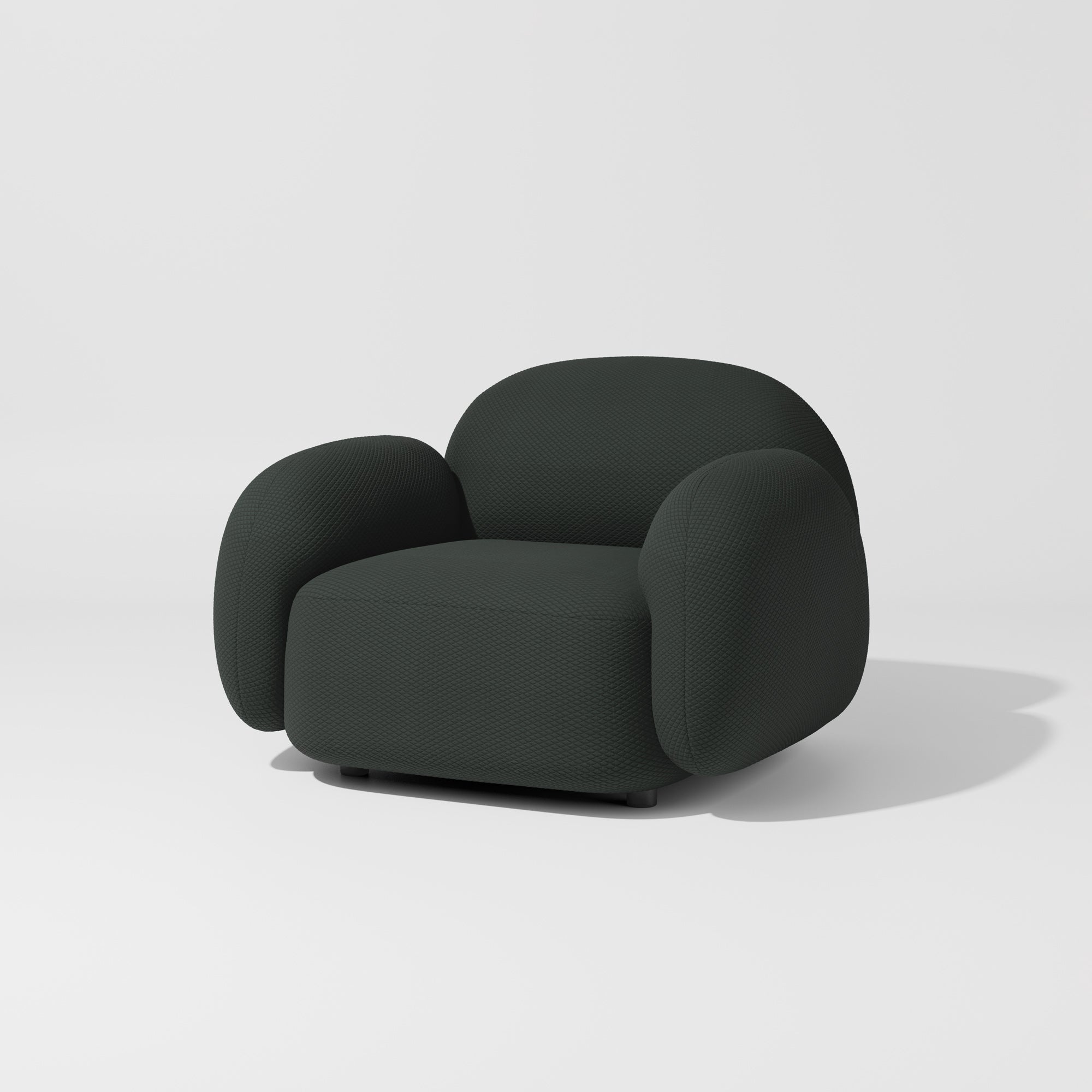 Sundae Armchair, Lounges & Ottomans | Upholstery | Jason Ju for DesignByThem ** Mosaic 0972 Kvadrat