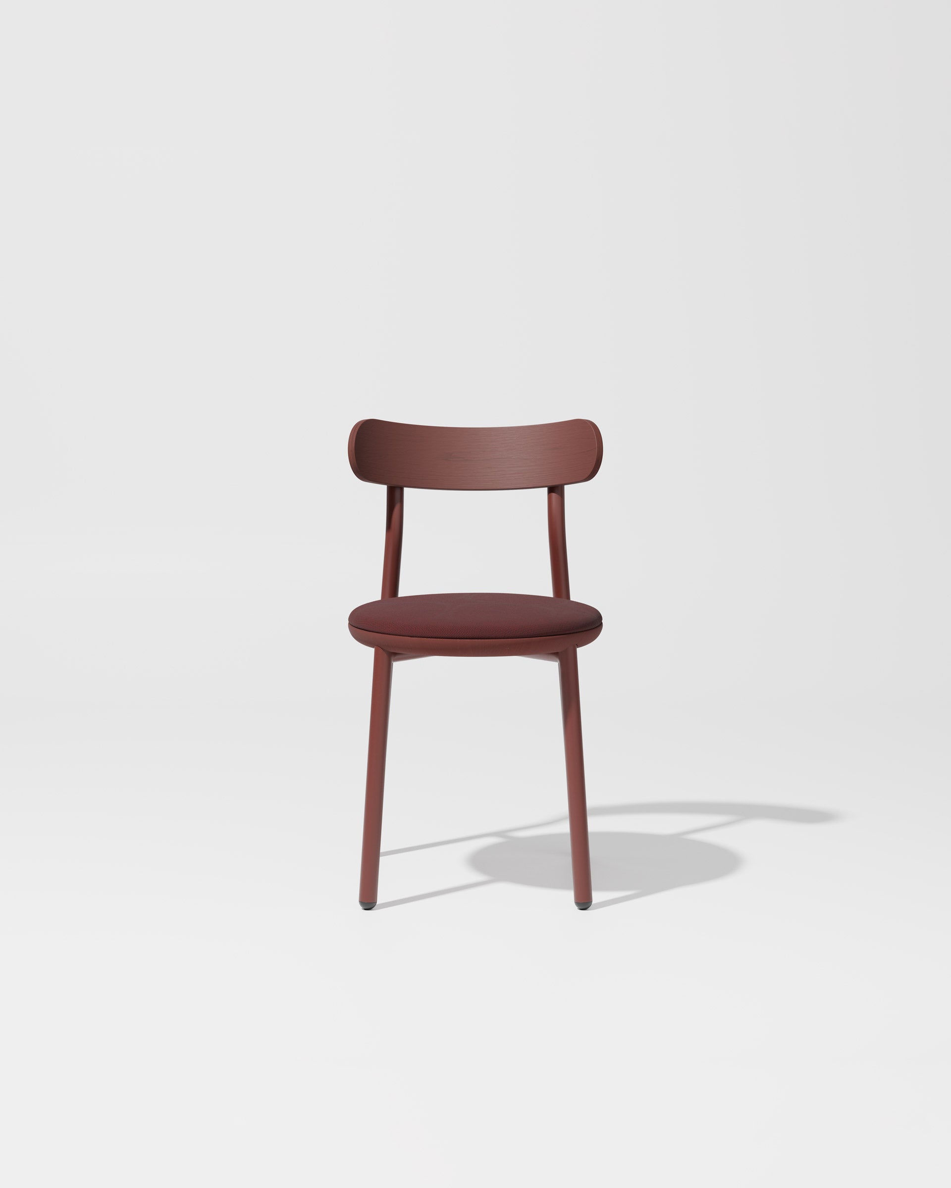 Them Chair - Upholstered | Gibson Karlo | DesignByThem ** Maharam Merit 039 / Rust Red