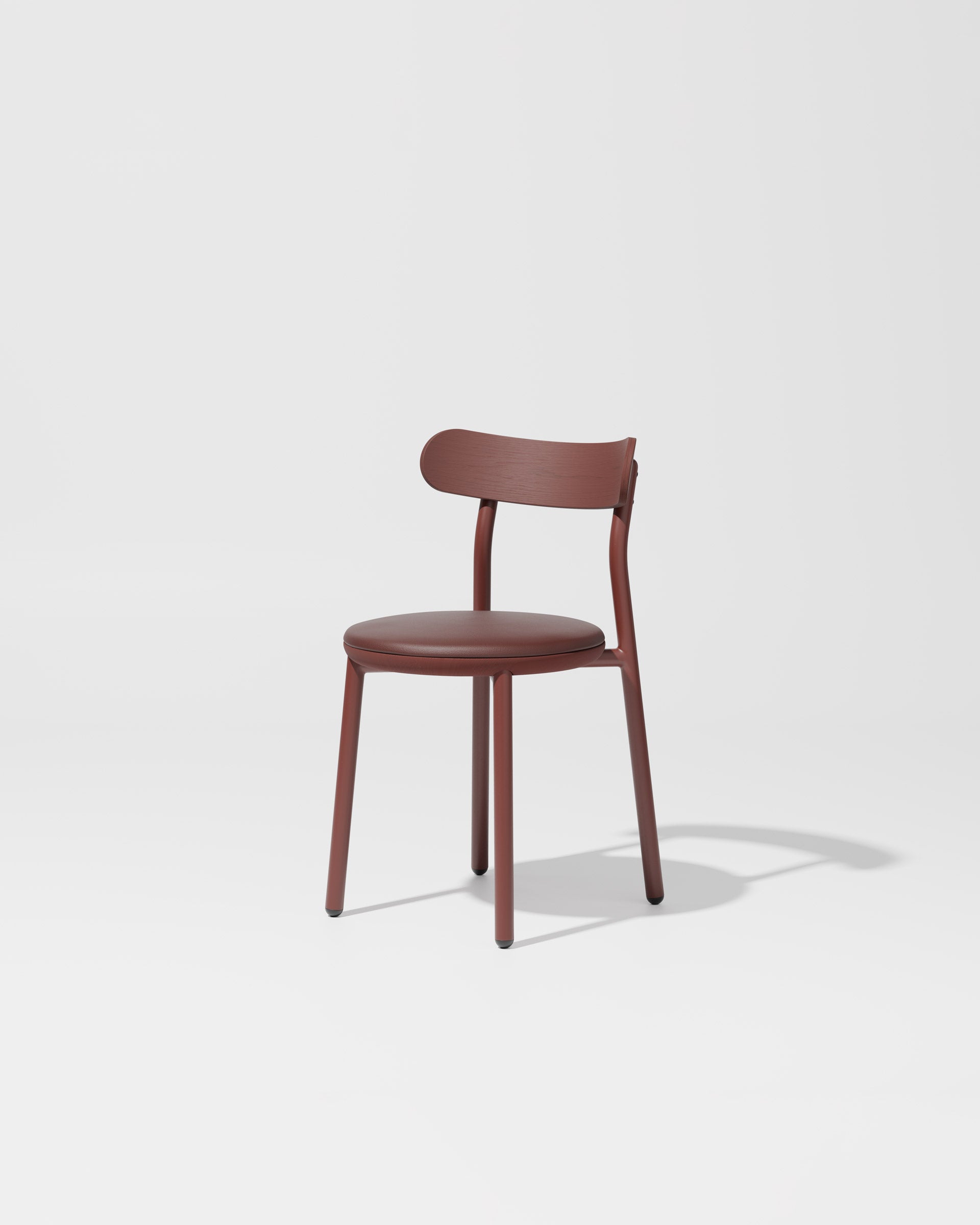 Them Chair - Upholstered | Gibson Karlo | DesignByThem ** Knoll Prairie 038 / Rust Red