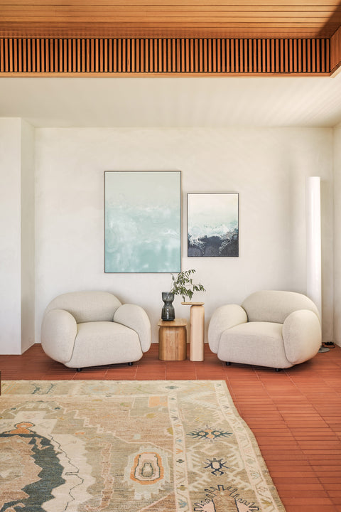 Sundae Armchair | Mermaid Beach House, Maher Design, QLD | Jason Ju for DesignByThem ** Kvadrat Coda 2  0103