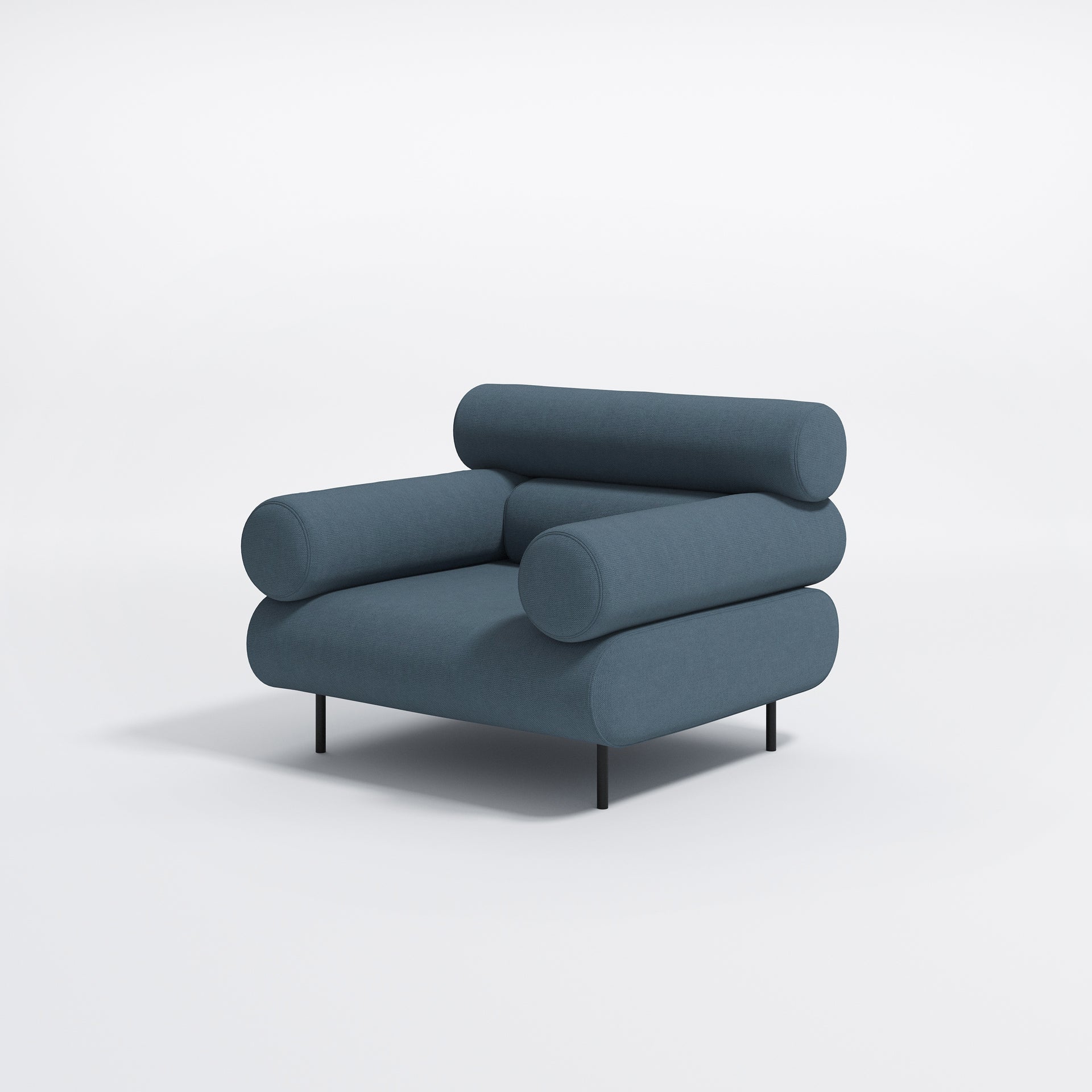 Cabin Soft Armchair | Gibson Karlo | DesignByThem ** Maharam Merit 0012