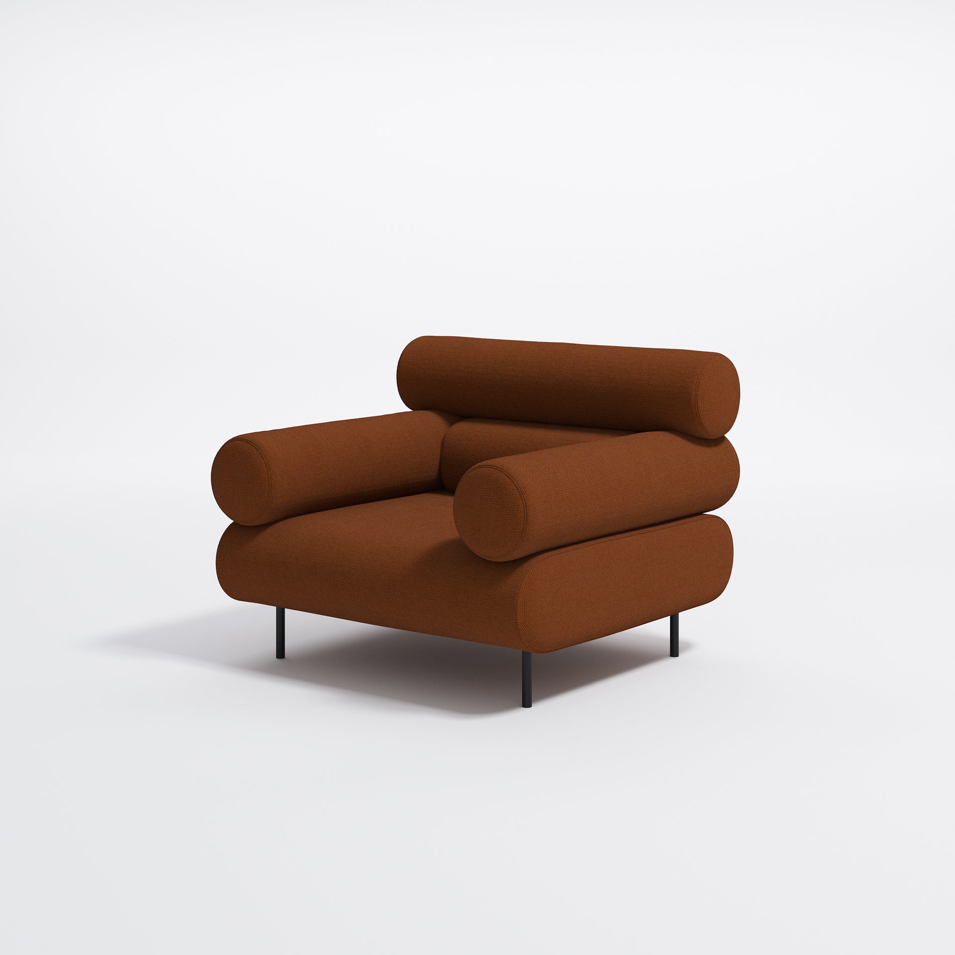 Cabin Soft Armchair | Gibson Karlo | DesignByThem ** Maharam Merit 0033