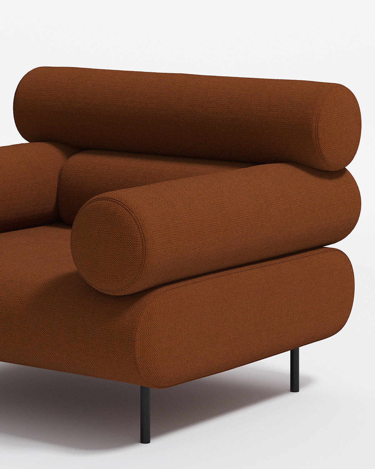 Cabin Soft Armchair | Gibson Karlo | DesignByThem ** Maharam Merit 0033