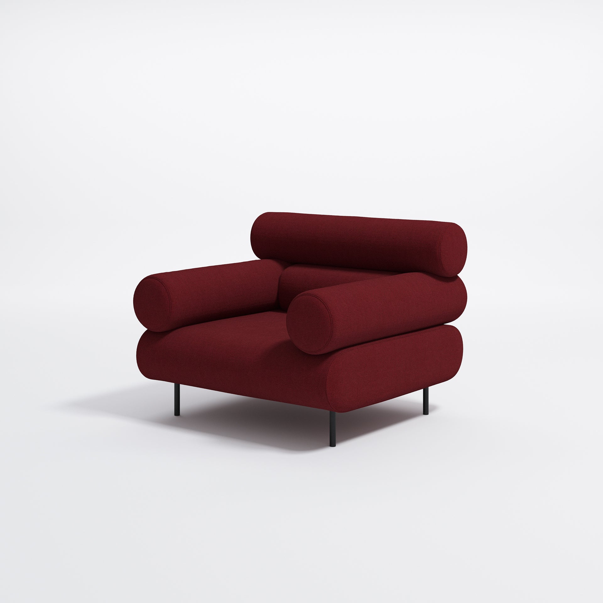 Cabin Soft Armchair | Gibson Karlo | DesignByThem ** Maharam Merit 0039