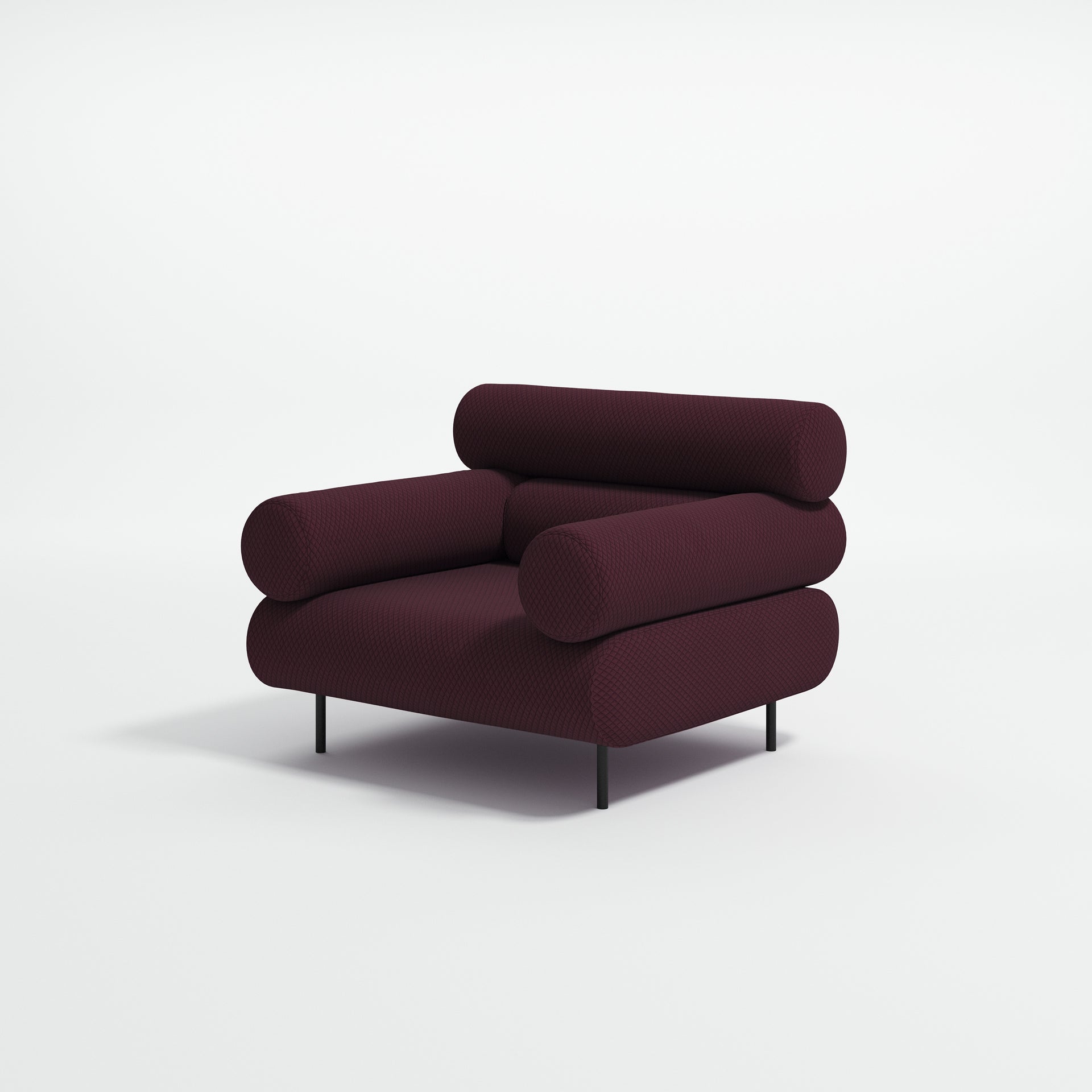 Cabin Soft Armchair | Gibson Karlo | DesignByThem ** Kvadrat Mosaic 2 C0682