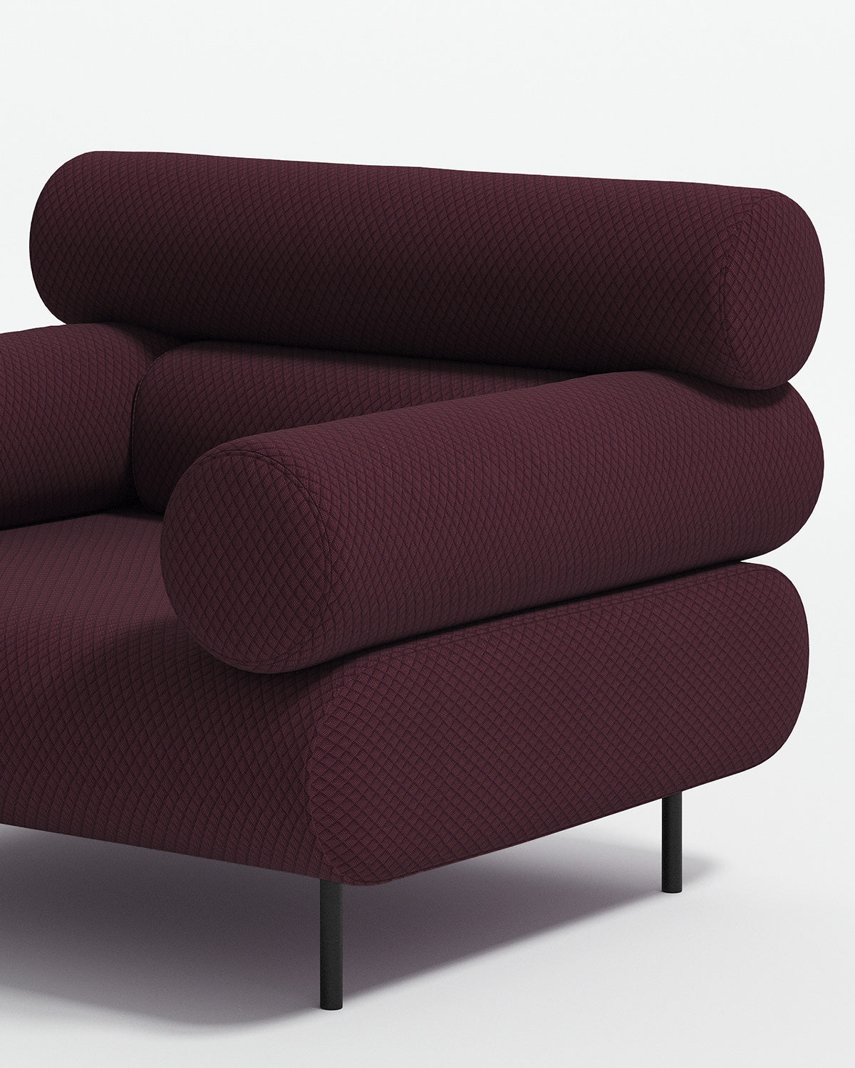 Cabin Soft Armchair | Gibson Karlo | DesignByThem ** Kvadrat Mosaic 2 C0682