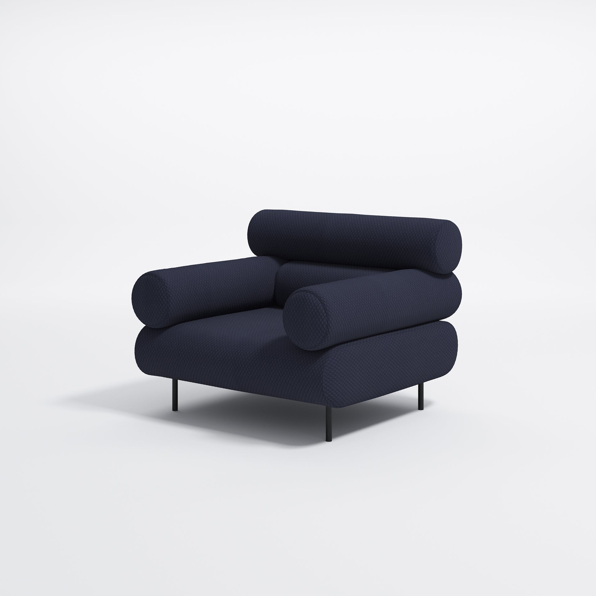 Cabin Soft Armchair | Gibson Karlo | DesignByThem ** Kvadrat Mosaic 2 C0692