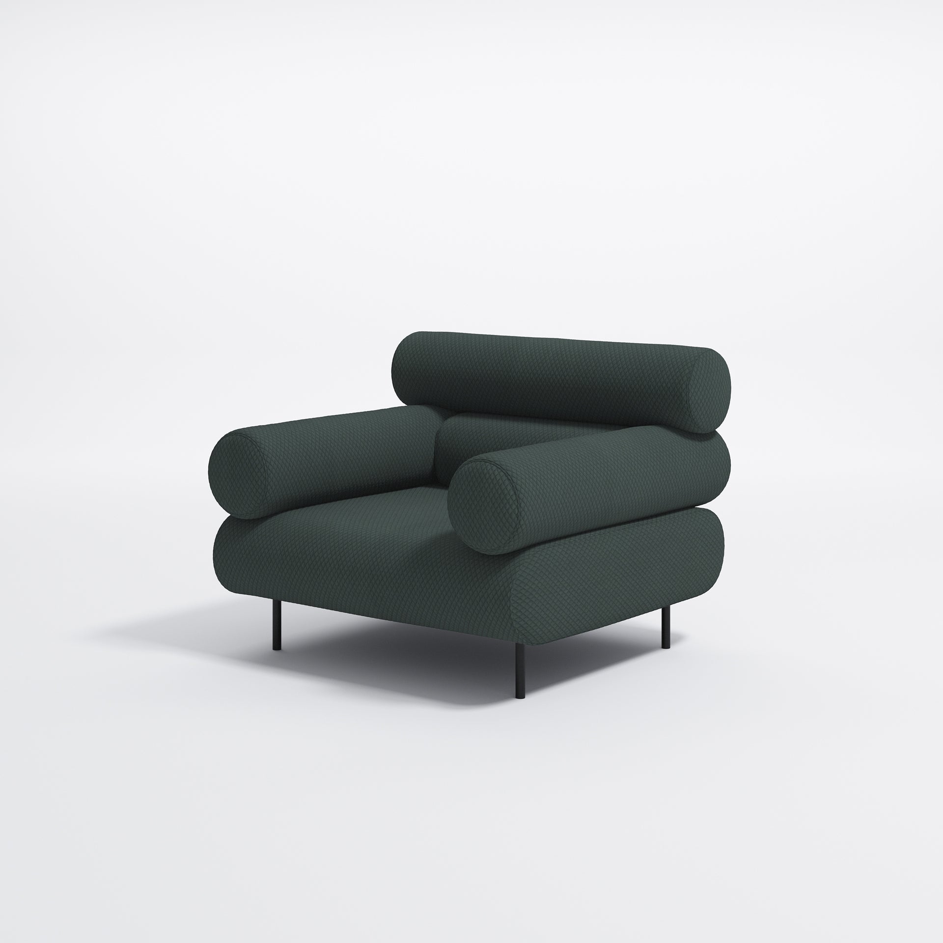 Cabin Soft Armchair | Gibson Karlo | DesignByThem ** Kvadrat Mosaic 2 C0972