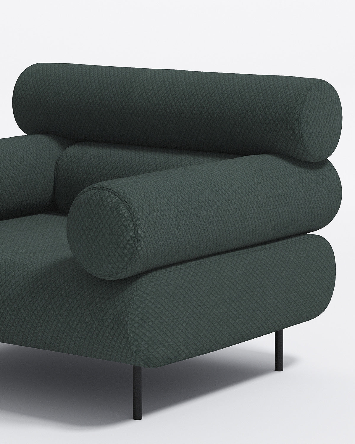 Cabin Soft Armchair | Gibson Karlo | DesignByThem ** Kvadrat Mosaic 2 C0972