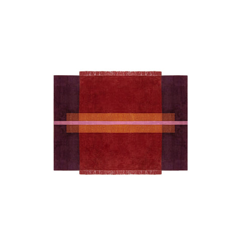 Overlay Rug - Large Rectangle Burgundy