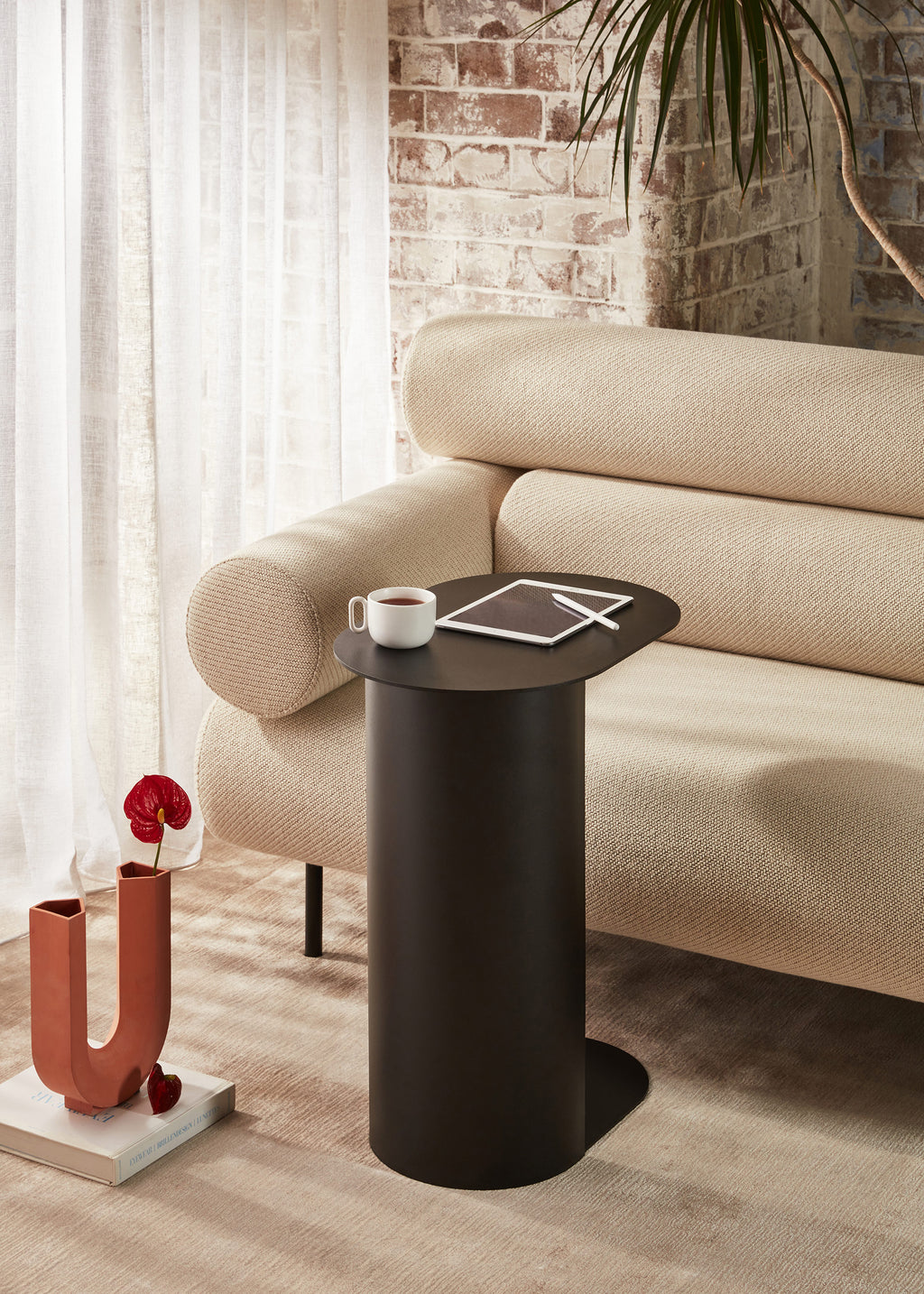 Pillar Side Table by Nicholas Karlovasitis & Sarah Gibson – DesignByThem